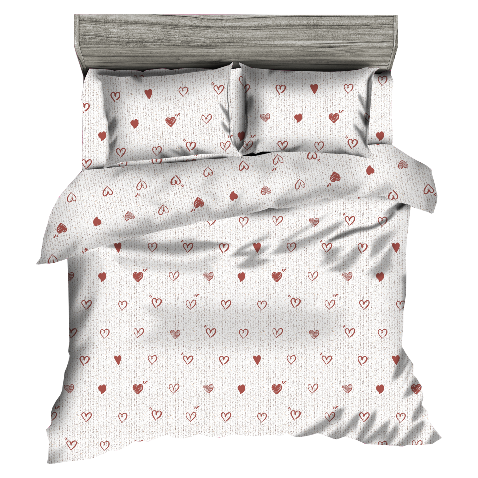 Yibo Juego de Funda Nórdica YIBO 100% Poliéster para Cama 135cm/150cm - Diseños Estampados
