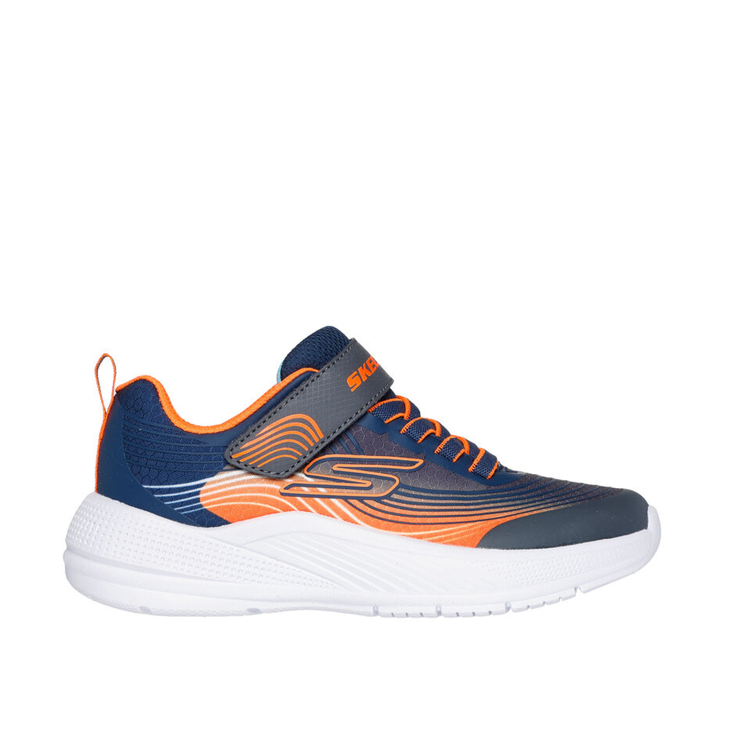 Skechers - Microspec adv blu/arancio 403926L NVOR