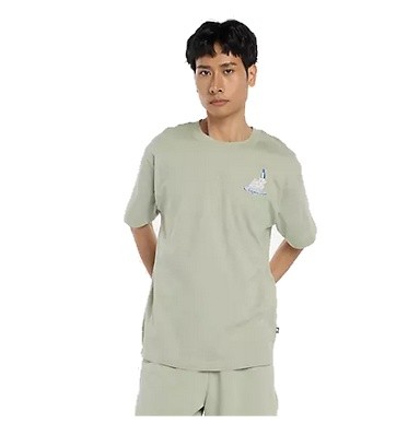Camisetas NEW BALANCE COL TB SS MT53940 GAS Gris