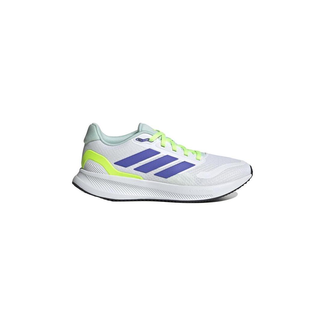 Zapatilla Niño/a adidas Runfalcon 5 Blanco verde