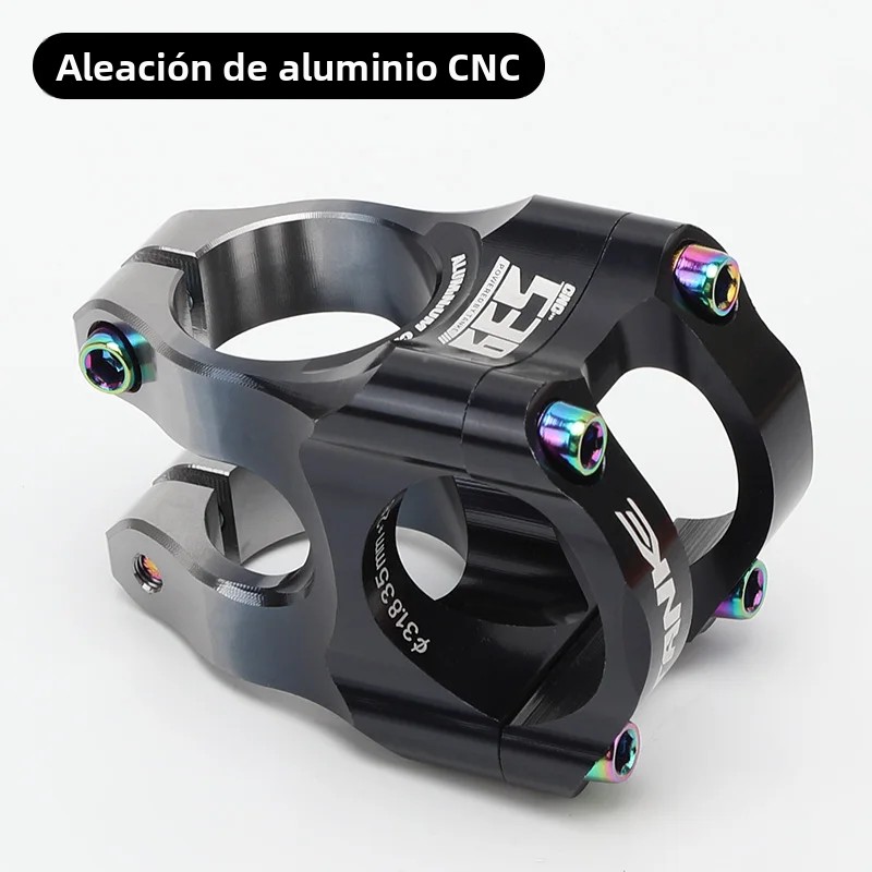TK TANKE Perilla De Bicicleta MTB Poderosa 35mm Aleación De Aluminio Ajustable Altura 26-35mm Para Road Bike Y Mountain Bicycle