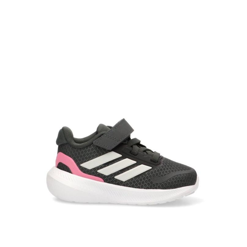Zapatillas Running Adidas - Niña - Suela Plana - Modelo Jq8670 - Color Negro