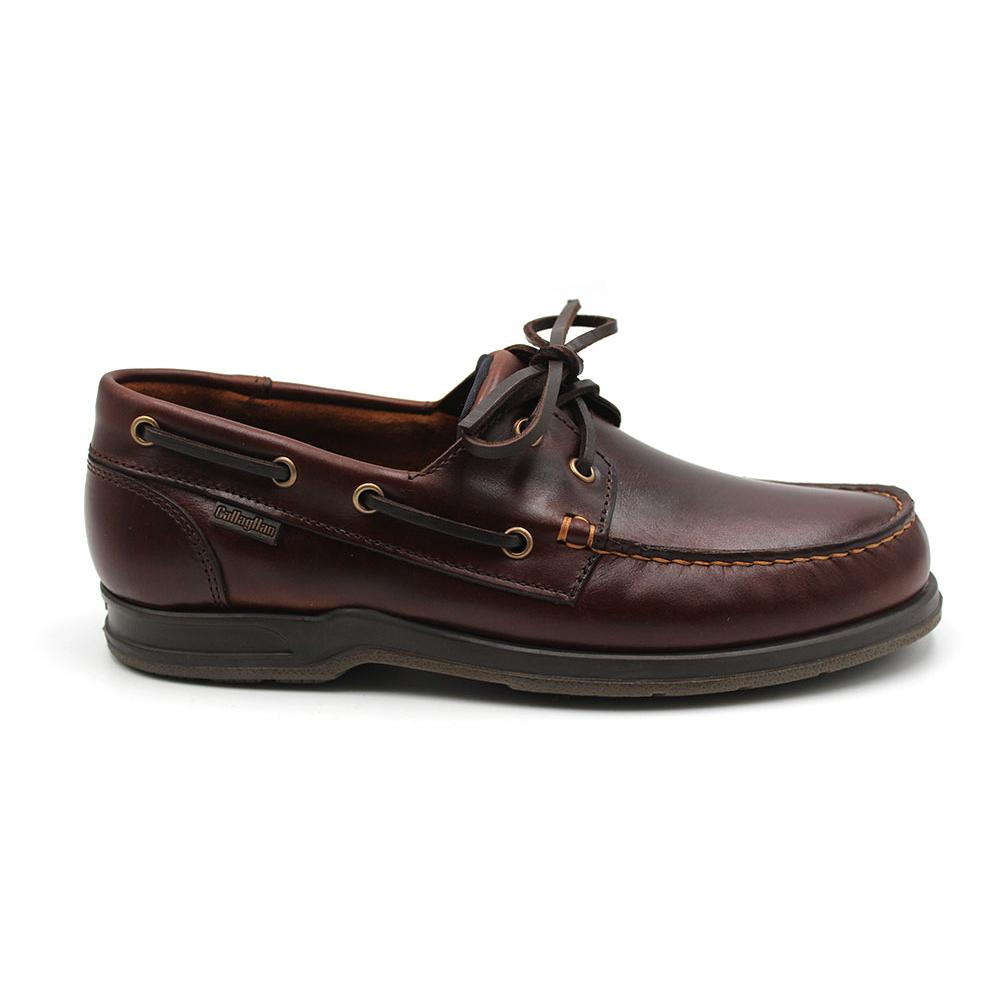 Callaghan 53205 Zapato náutico de piel con cordones y suela de goma, para caballero