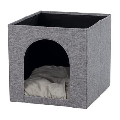 TRIXIE Cueva Suave Ella para estantería, 33×33×37cm, Gris