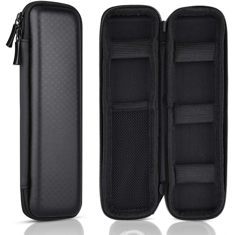 TK Negro EVA Caja de la Pluma EVA Bolsa de Lápiz para Ejecutivo de la Pluma, Bolígrafo,Lápiz Táctil (Lápices no Incluidos)