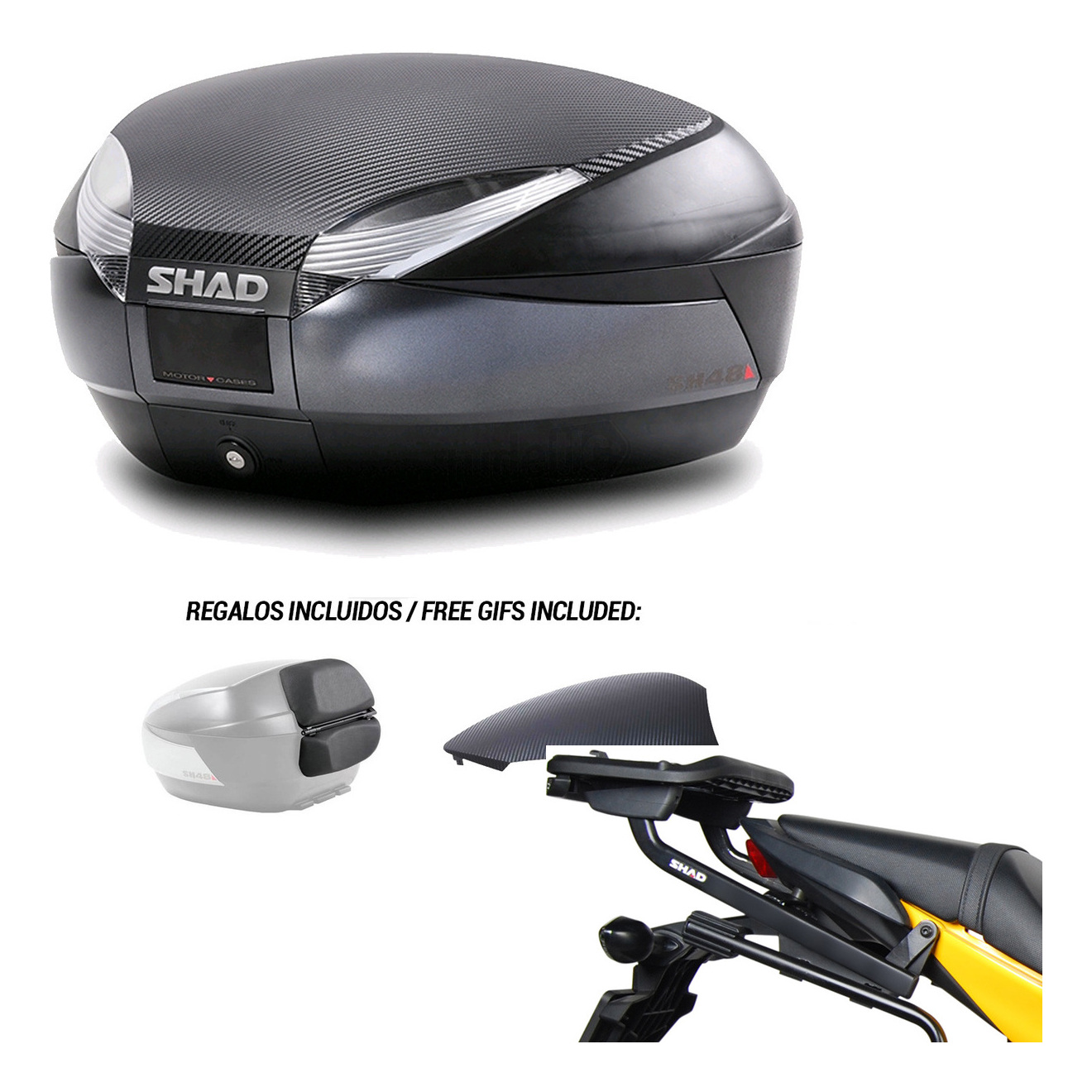 Baul Trasero + Herraje Montaje Sh48 KIT-181468