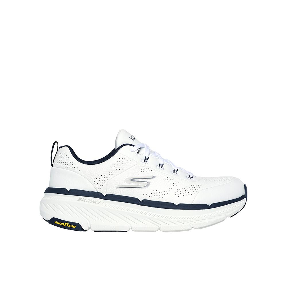 Skechers Max Cushioning Premier 2.0 - Lucid 2 Zapatillas deportivas para hombre blancas en piel 84196