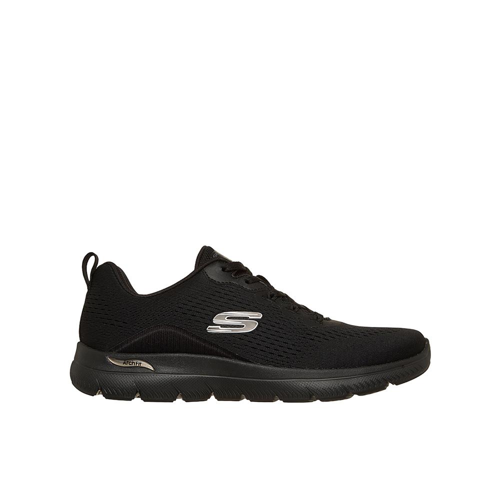 Skechers Deportivas de Mujer Arch Fit Summits Daily Flow modelo 150754_BBK color Negro con cordones 90071