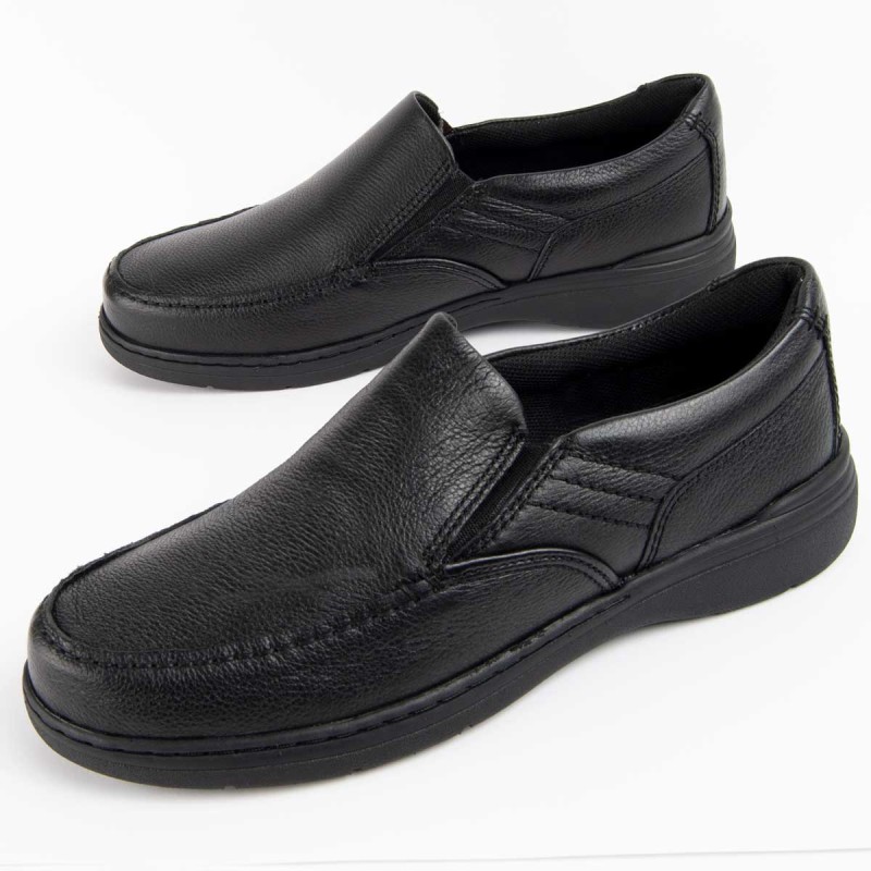 Mocasín De Piel Para Hombre. Purapiel Confore12 102725