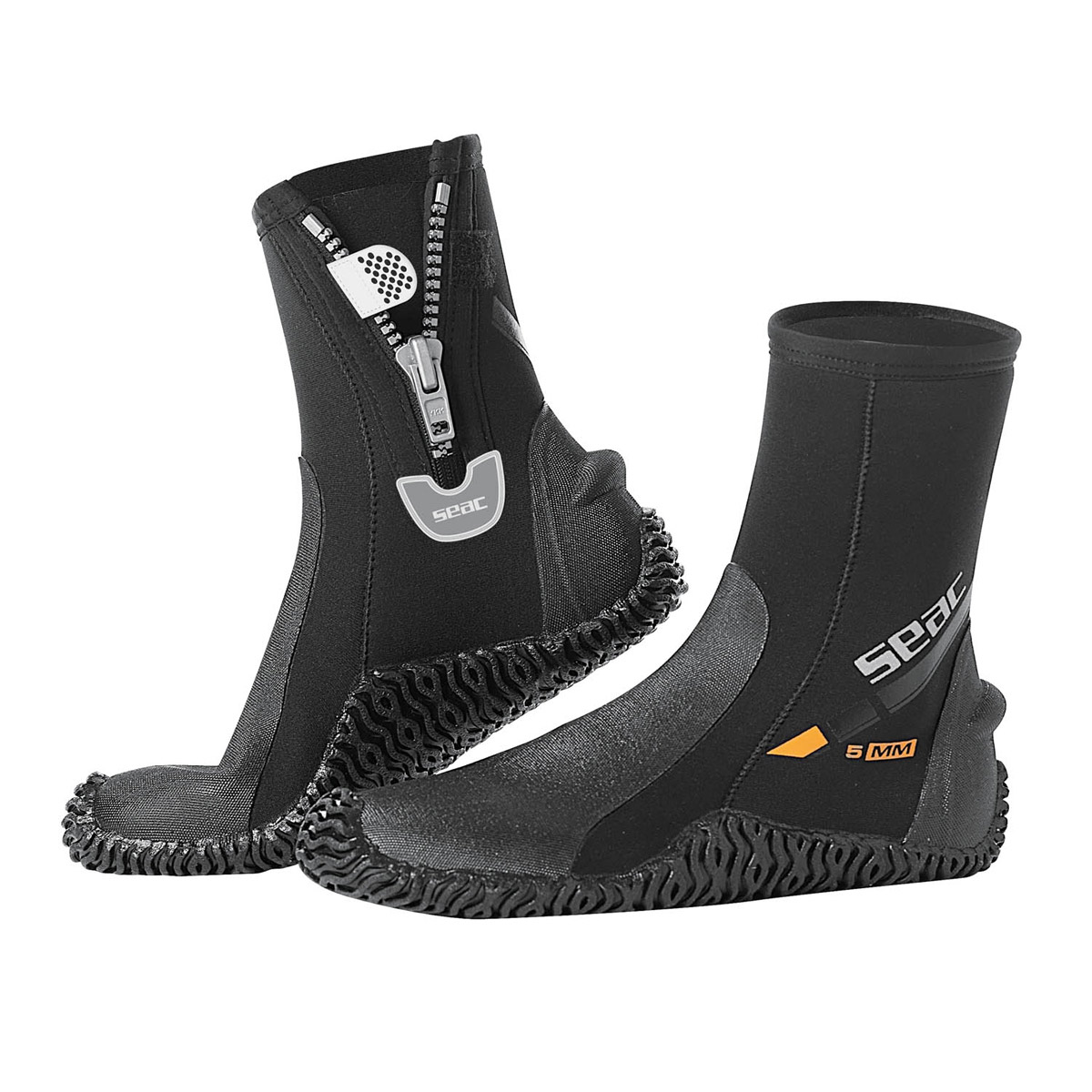 Escarpines Con Suela De Buceo Basic Boots Hd With Zip 5Mm De 0210006064080A