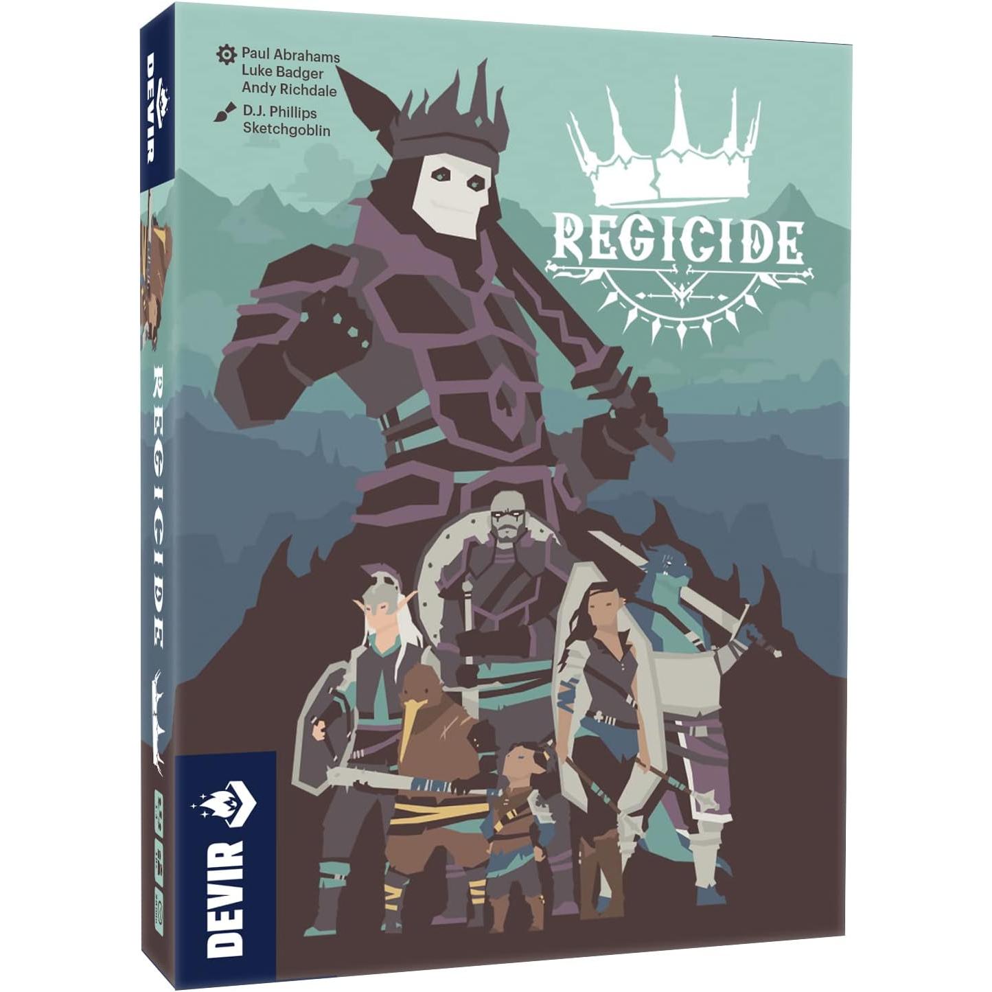 Devir - Regicide, Juego De Mesa, Juego De Cartas, Devir Bgregtr)
