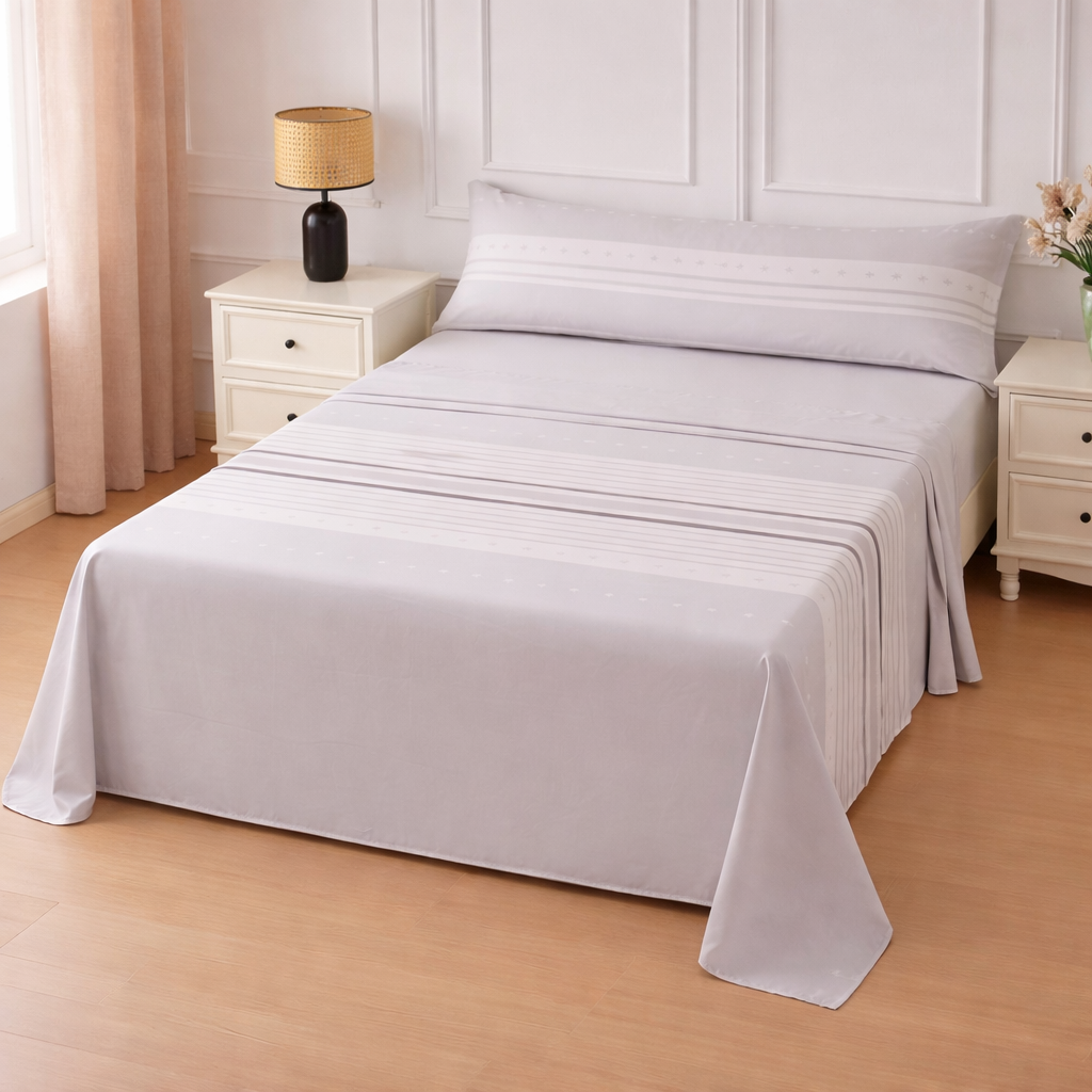 Juego de Sábanas 3 Piezas con Diseño Estampado Incluye Sábana Encimera, Bajera Ajustable y Funda de Almohada, 100% Poliéster, Para Camas 90/105/135/150/180 cm, ✅ Envíos a España en 48/72h