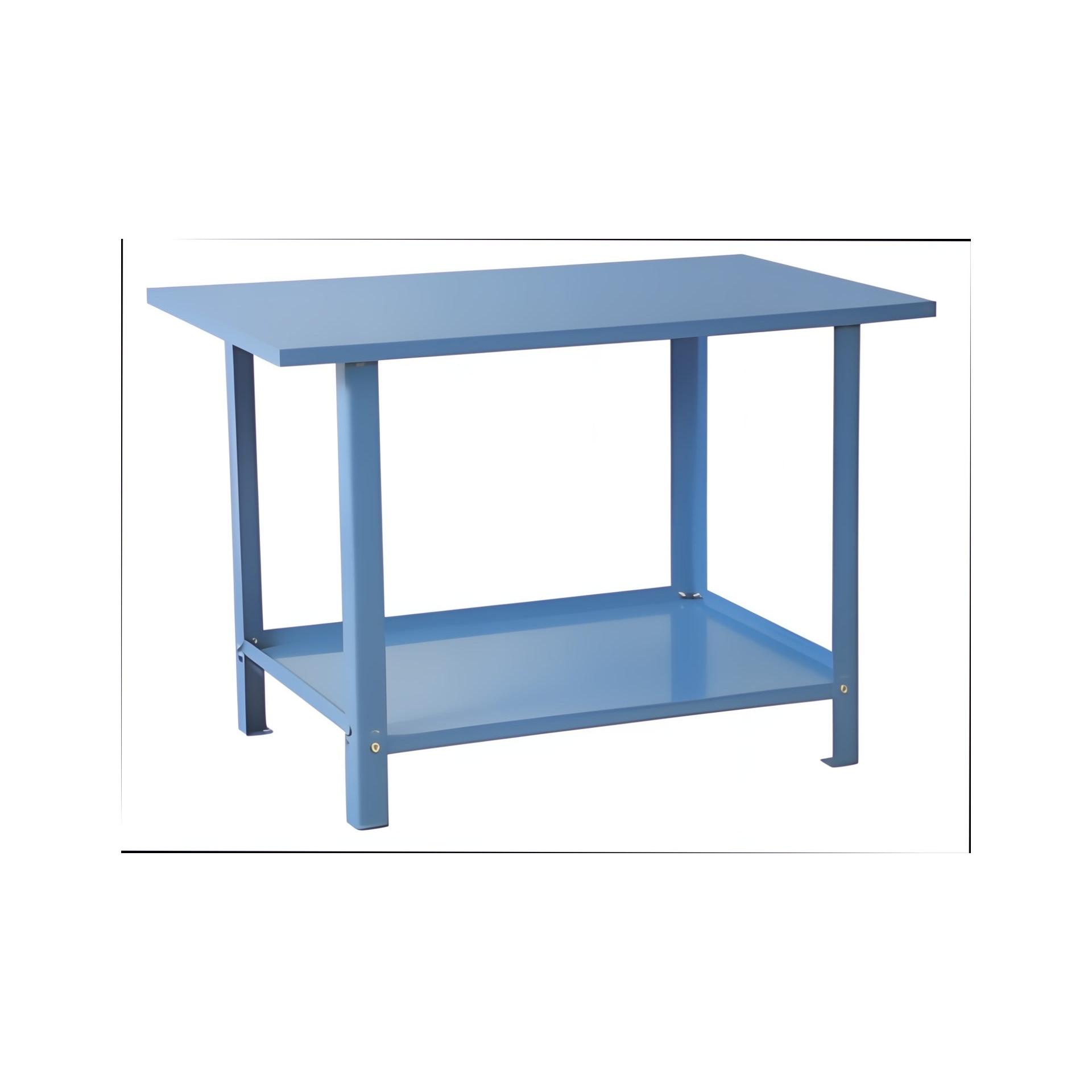 Bricoloco.com Banco de Trabajo Taller de Acero 1200x730x830mm | Robusto y Profesional