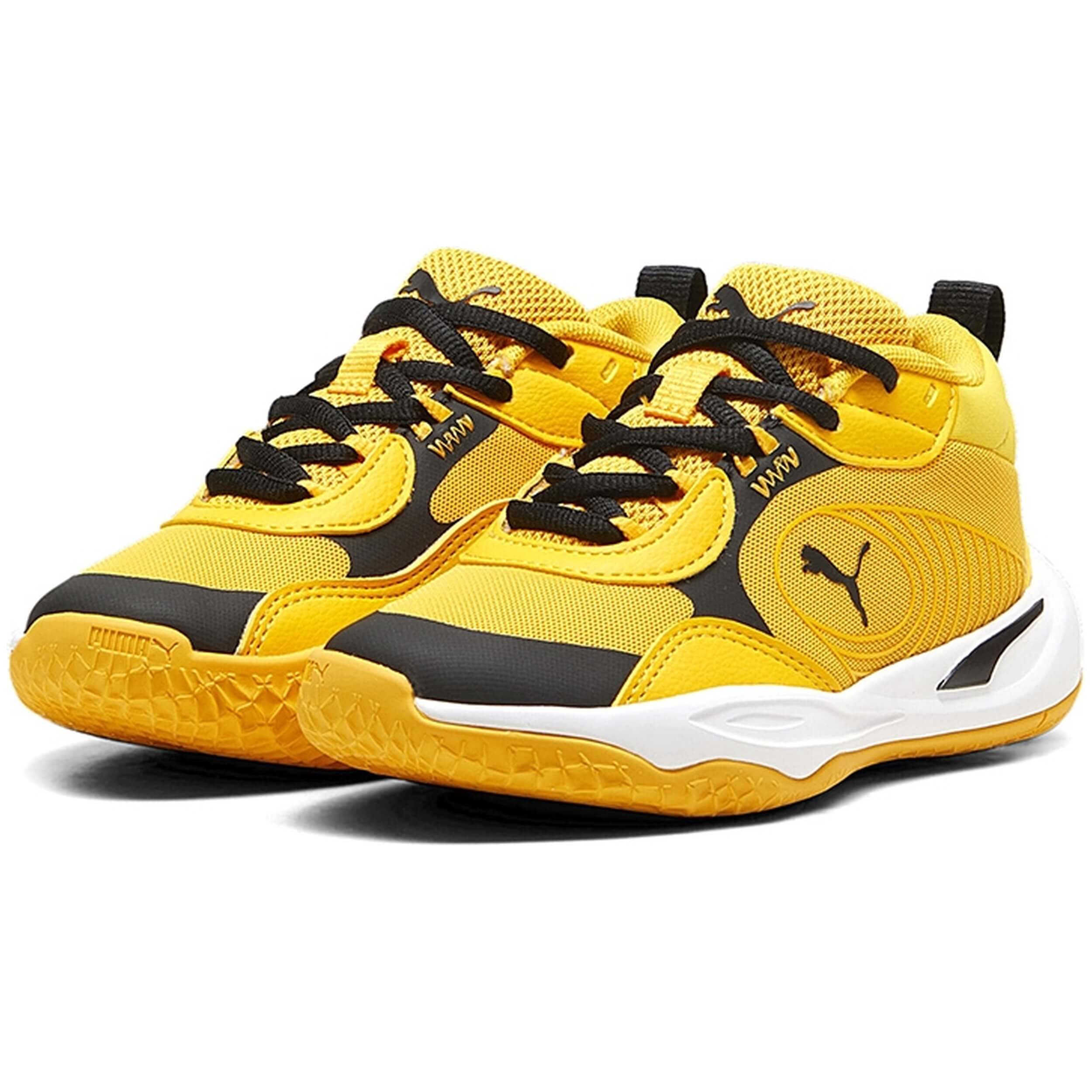 Zapatillas De Baloncesto Puma modelo 310370-01 para Mujer en color Amarillo