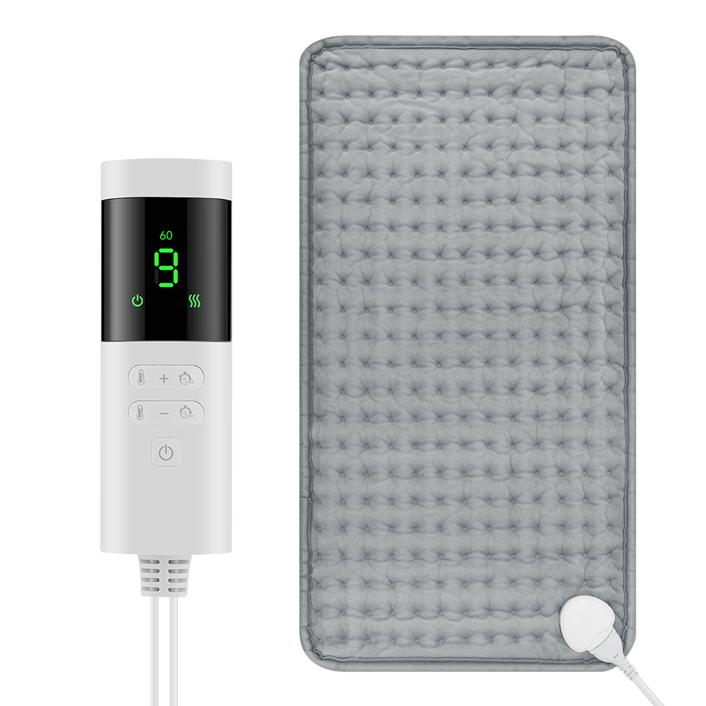 TK Almohadilla Calentadora Eléctrica Ajustable En 9 Niveles Tamaño 30*60cm Para Cuerpo Espalda Abdomen Relajante Lavable Uso Invierno En Hogar EU/US/ Plug