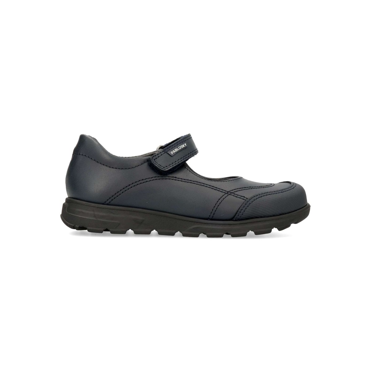 Pablosky - Zapato colegial de piel natural para niña con suela flexible y horma fisiológica que respeta el desarrollo saludable del pie