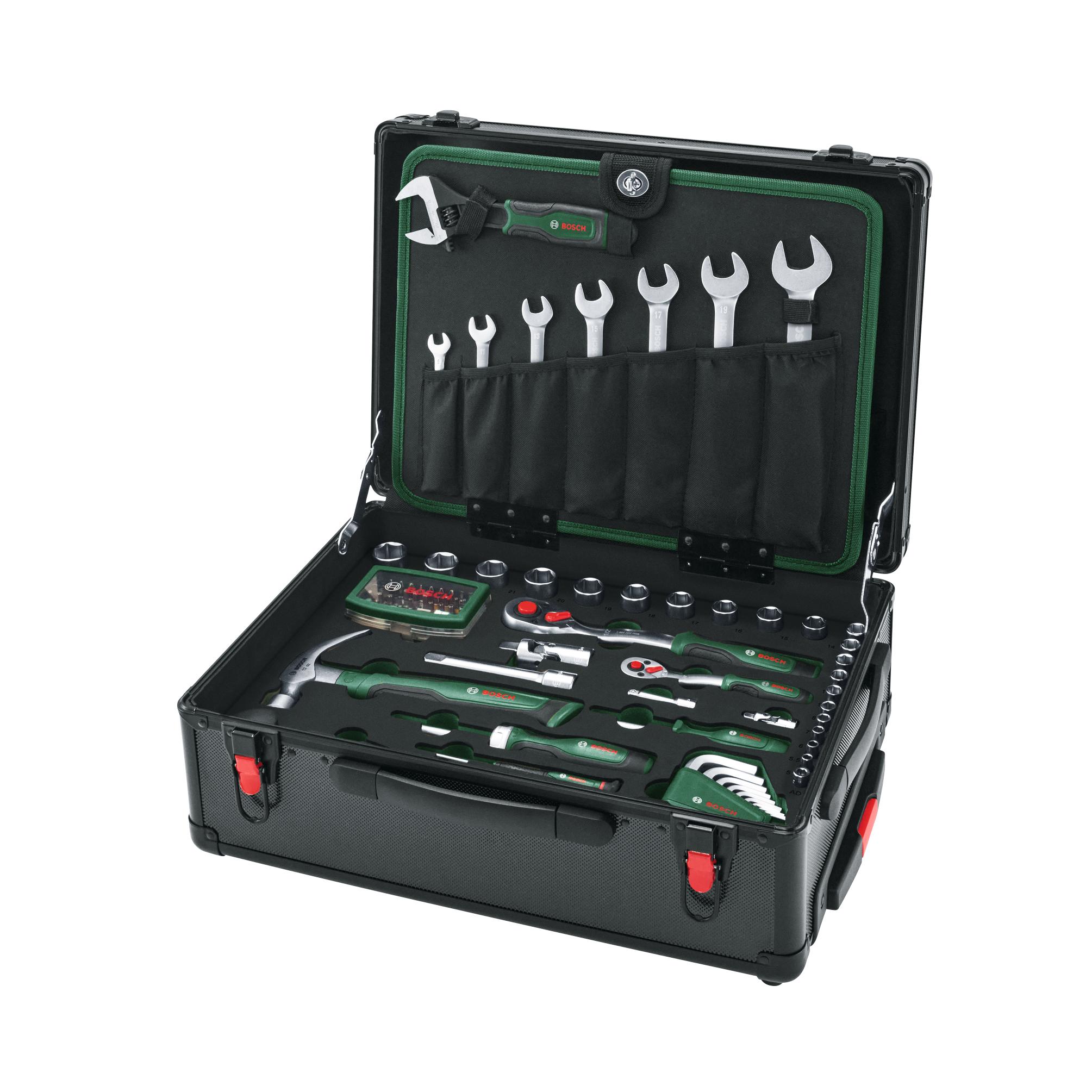 Bosch - Maletín ruedas con herramientas119ud