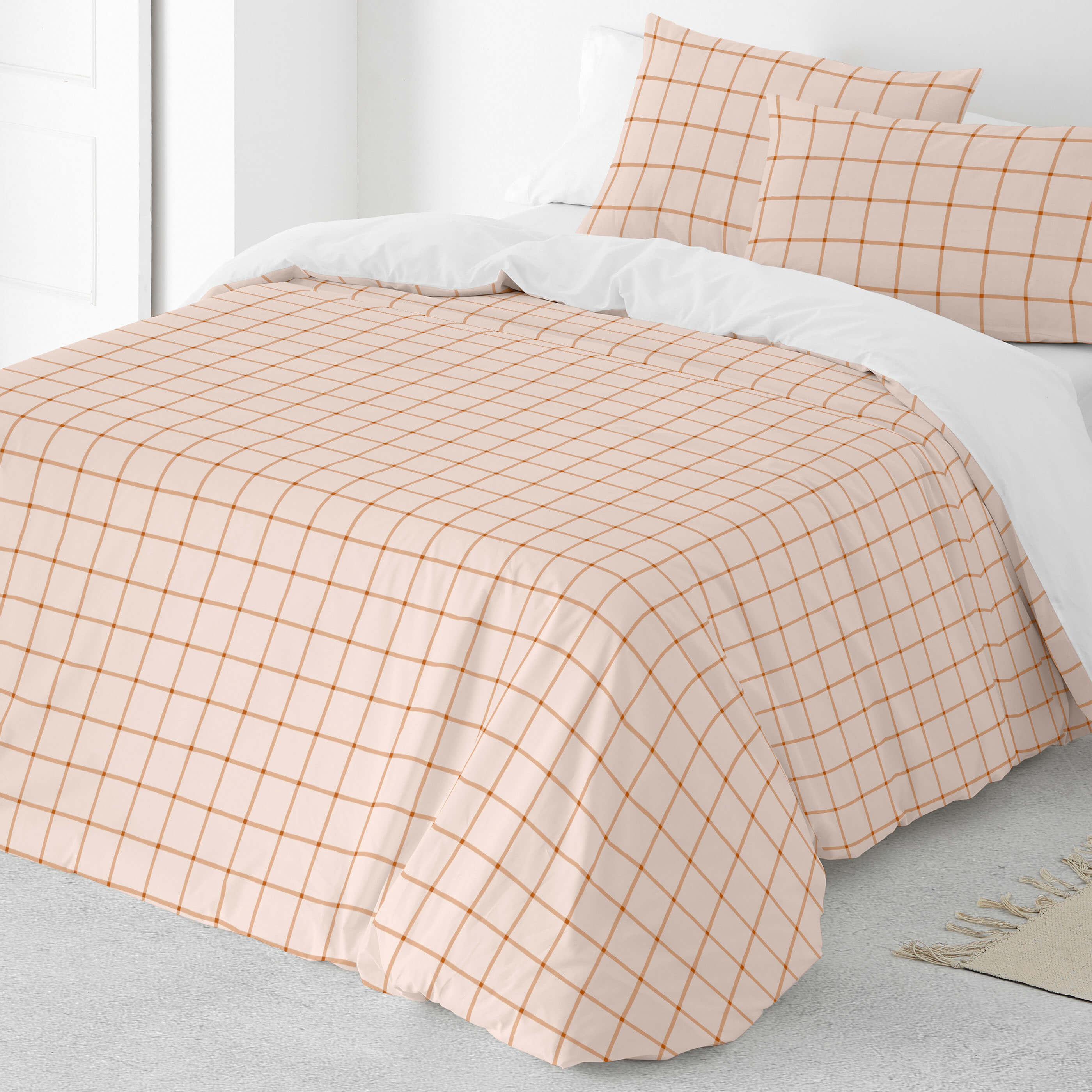 SANDAL - Funda Nórdica Estampada - Algodón Extrasuave - Incluye 1 o 2 Fundas de Almohada - 7 Modelos diferentes - Cama 90/135/150/180 cm