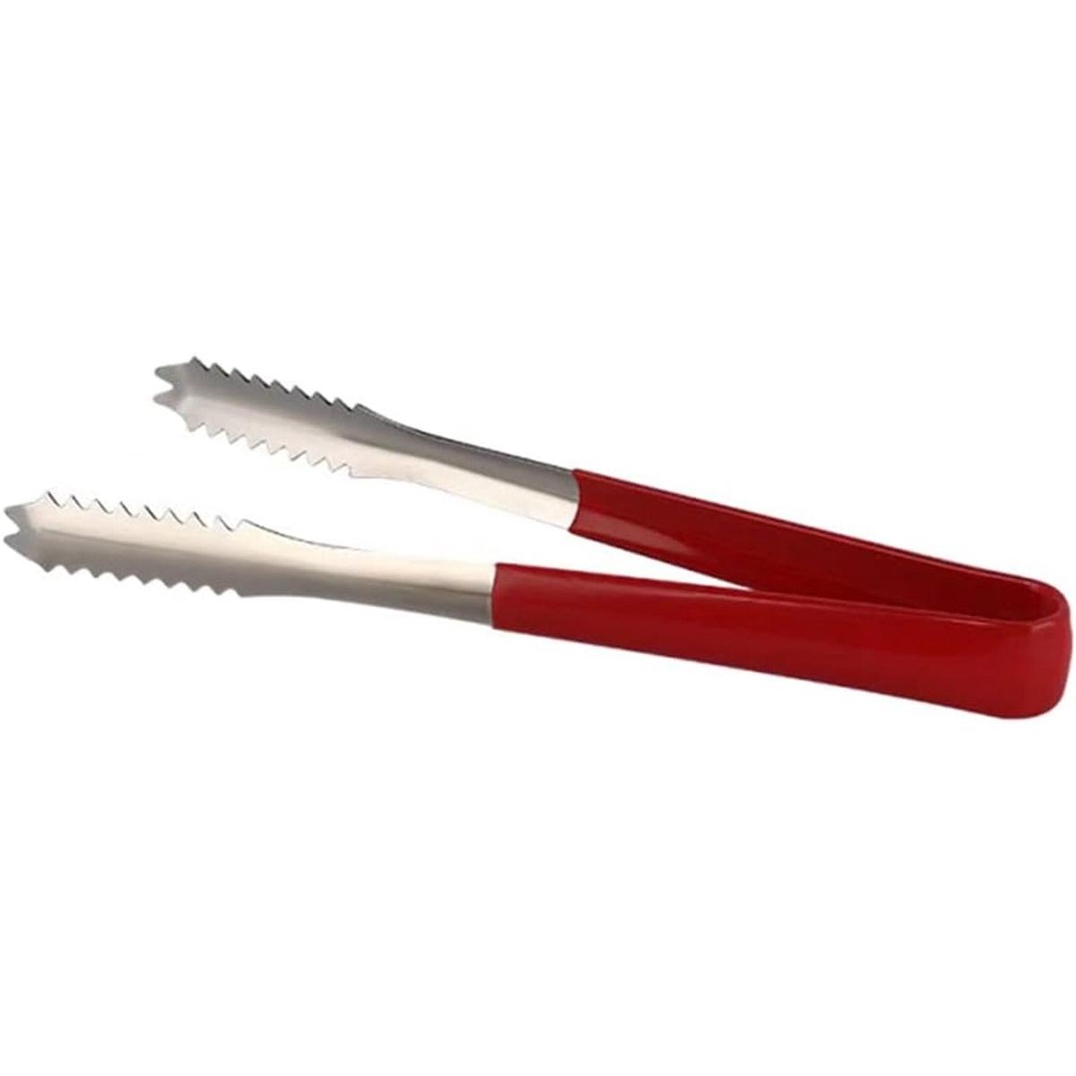 Pinzas multifuncionales de acero inoxidable de 12 piezas: pinzas para helado, pinzas para dulces, mini pinzas para servir, pinzas metálicas para alimentos, pinzas de acero inoxidable para helado con pegamento, pinzas para barbacoa. Adecuadas para azúcar,