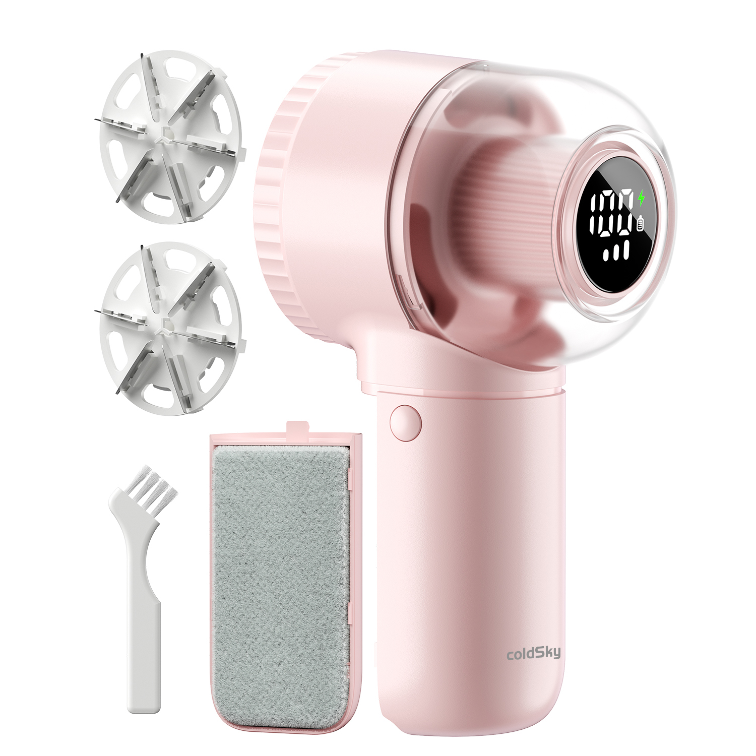 TK coldSky Pelusas Remover Rechargeable Para Ropa Y Edredones Con Pantalla Digital Lint Shaver Eco-Friendly Trimmer Para Fibra De Tela