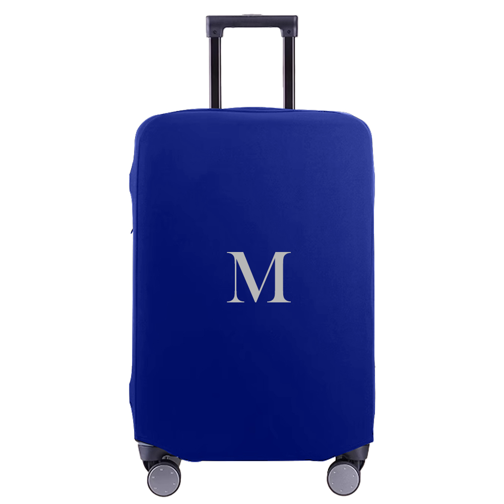 Life Basics Funda de Maleta Elástica con Cremallera, Protector de Maleta de Viaje Lavable y Reutilizable, Cubierta Protectora Antipolvo, Tejido Suave y Ajustable, Funda para Equipaje y Maletas de Viaje, Tallas M (22-24") y L (26-30")