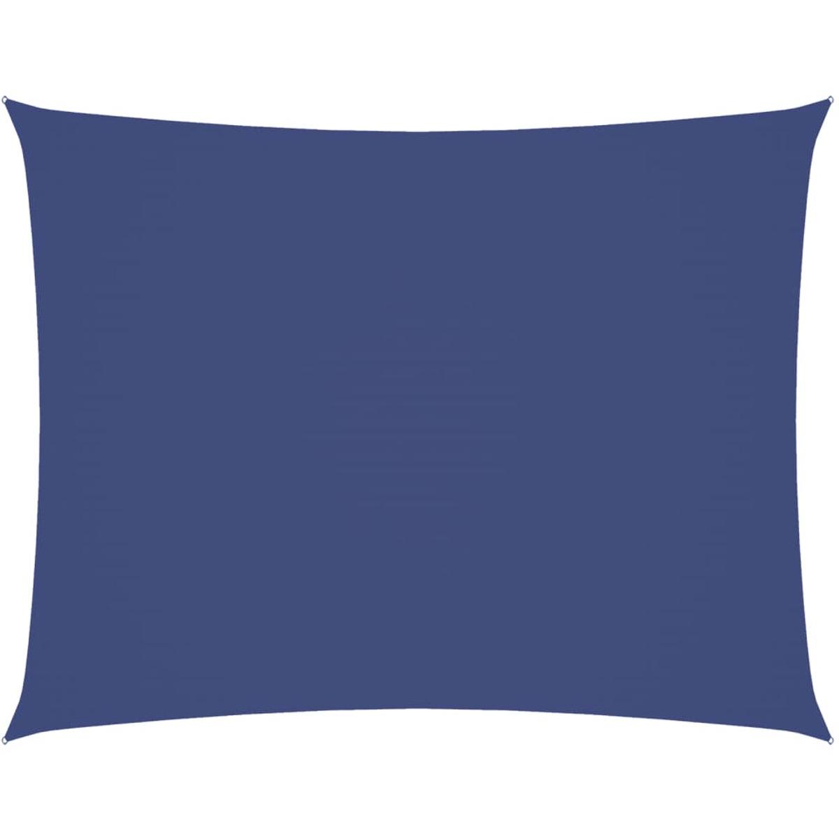 Om Home Toldo rectangular - 2,5 x 4 m - Azul - Tejido Oxford impermeable - Resistente a los rayos UV - Incluye cuerdas