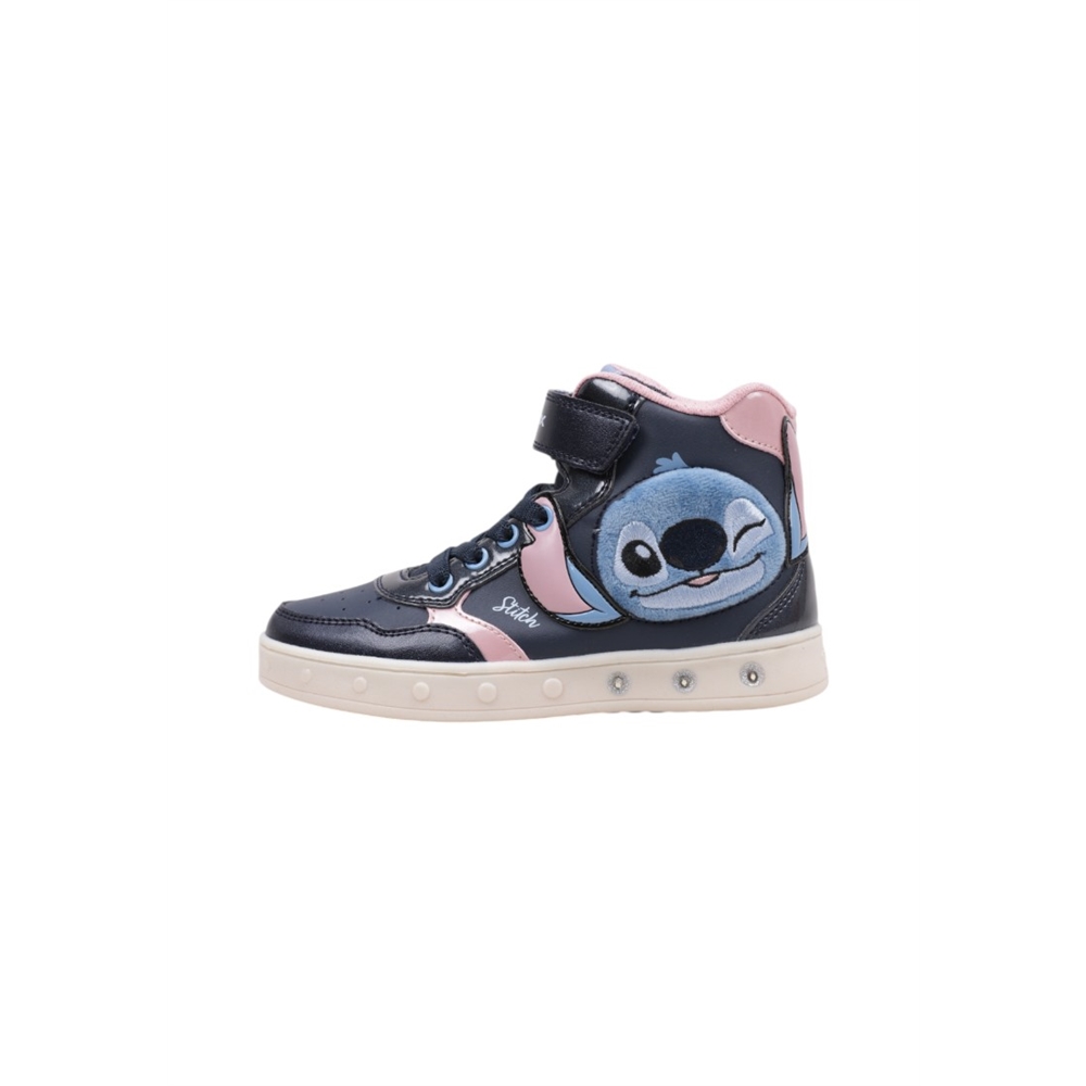 Geox J SKYLIN GIRL H Deportivas Planas Niña Azul
