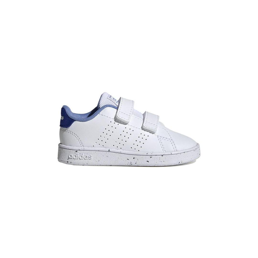 Zapatilla Baby adidas Advantage CF Blanco/Royal