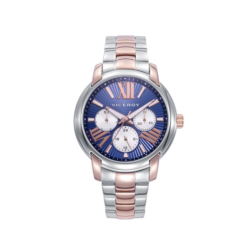 Reloj Viceroy Mujer Analógico Cuarzo Bicolor Azul y Rosa