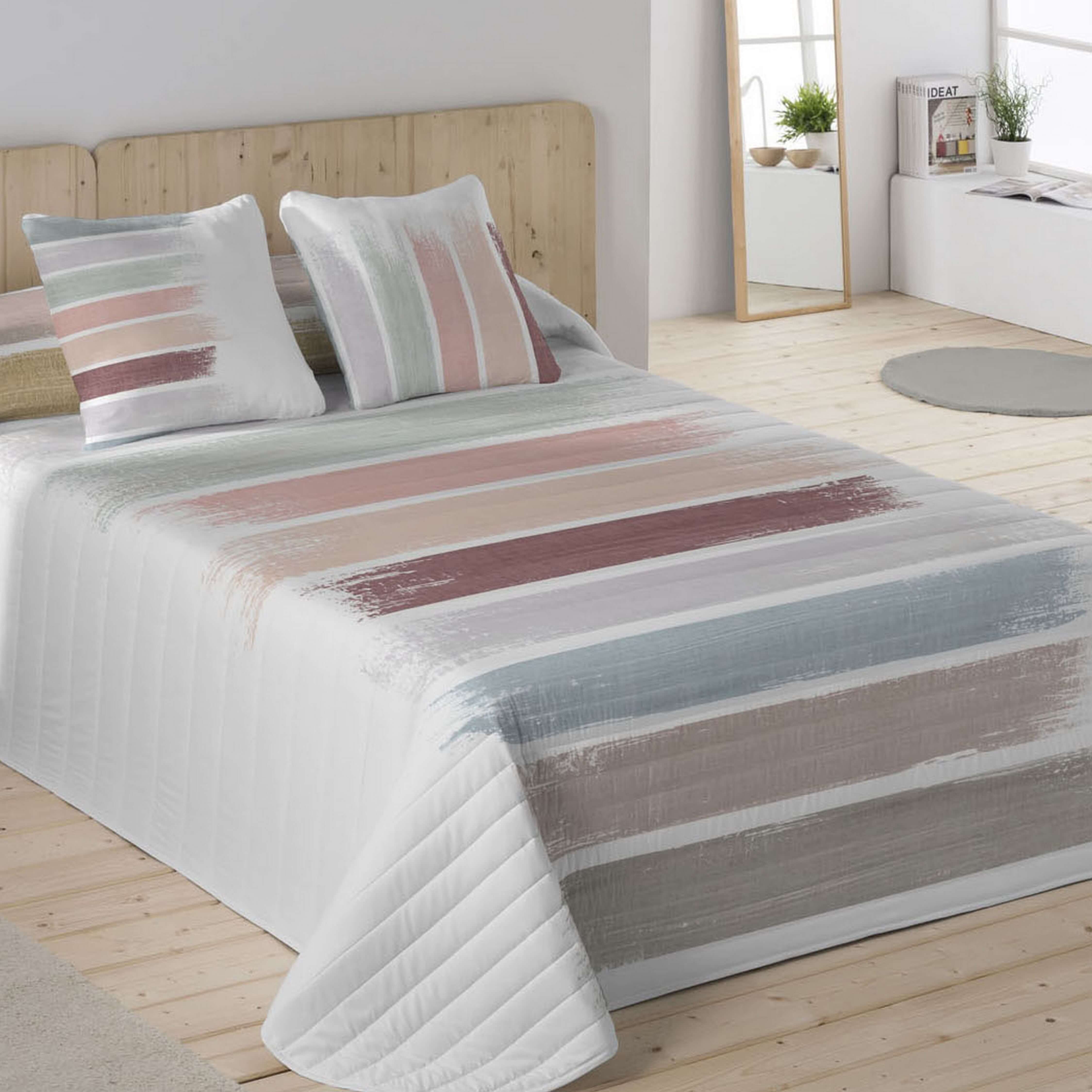 ICEHOME - Colcha Bouti Estampada 100% Algodón 144 Hilos - Relleno 70 gramos - Colcha Ligera para Cama 90/135/150/180 - Fabricado en España