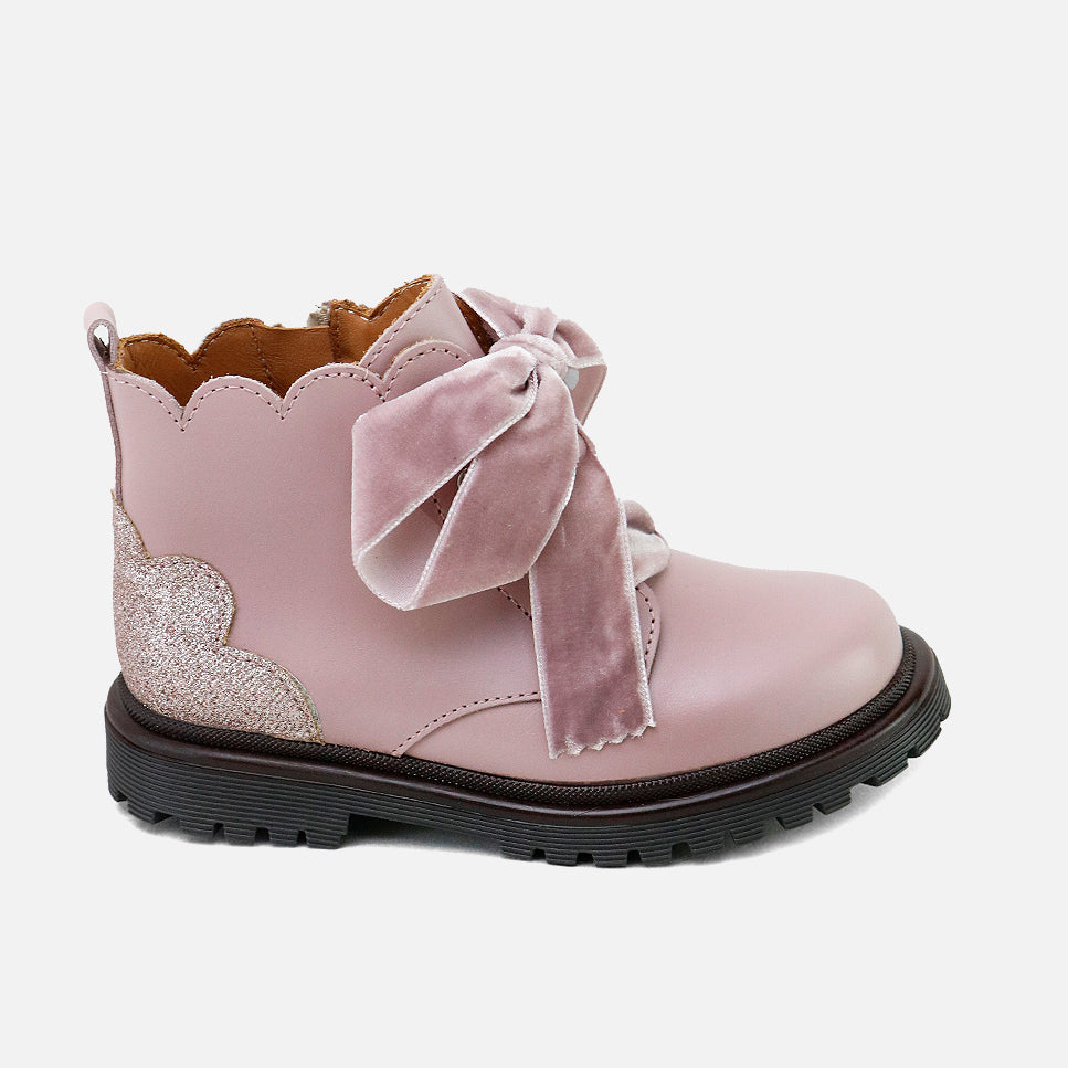 Bota ondas piel rosa palo Sibaritas | Eli 1957