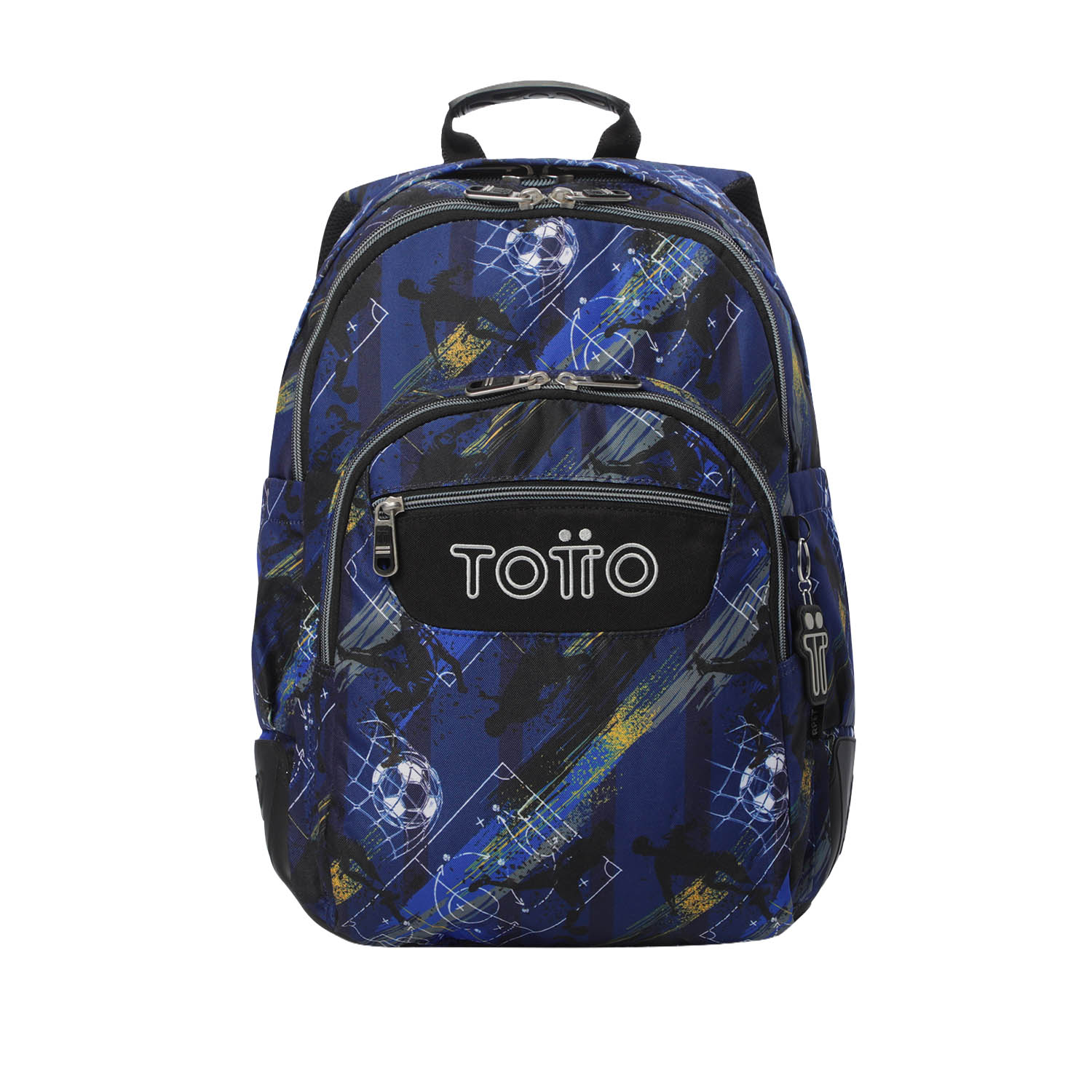 Totto Mochila escolar Rayol Material: Poliéster reciclado 34 x 45 x 15.5 cm