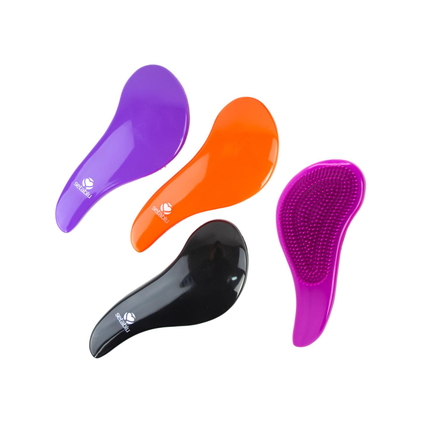 Mediawave Store Spazzola Setablu MANDY districante 574266 da viaggio Detangling Tangle pettine