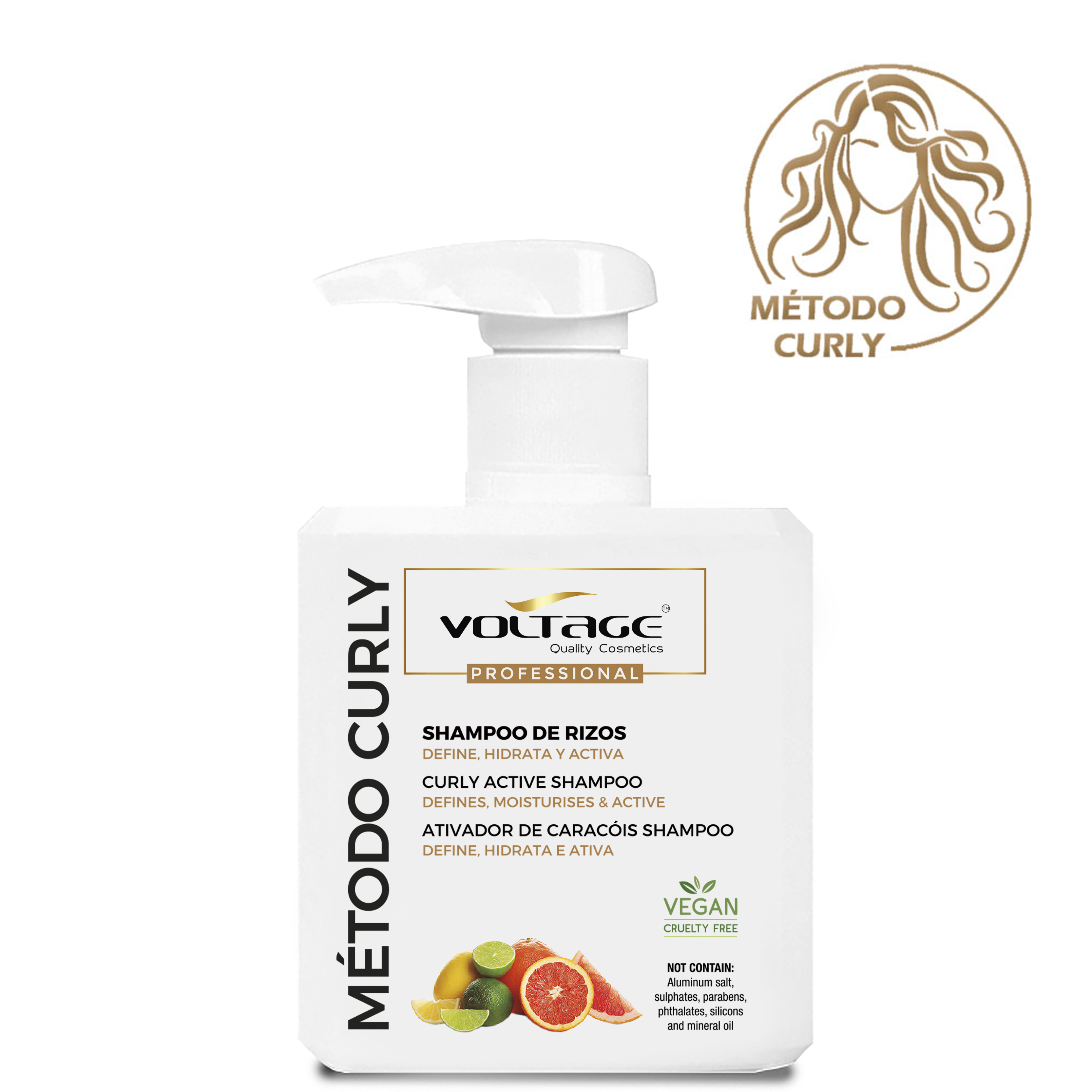 VOLTAGE SHAMPOO DE RIZOS MÉTODO CURLY