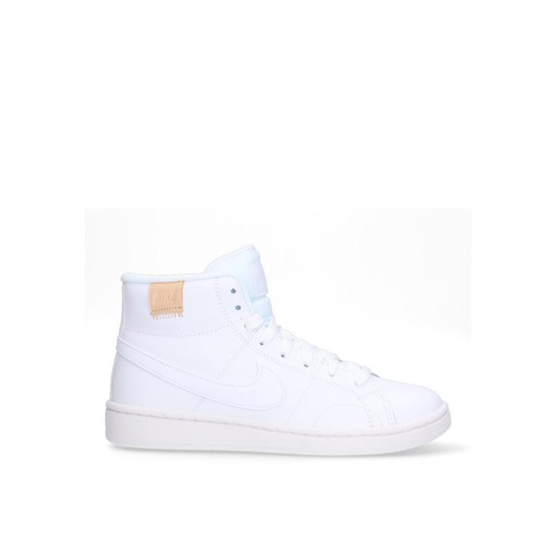 Zapatillas Basico Nike - Mujer - Suela Plana - Modelo Ct1725 - Color Blanco