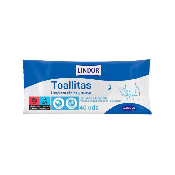 Lindor Toallitas Humedas 40 Uds Lindor