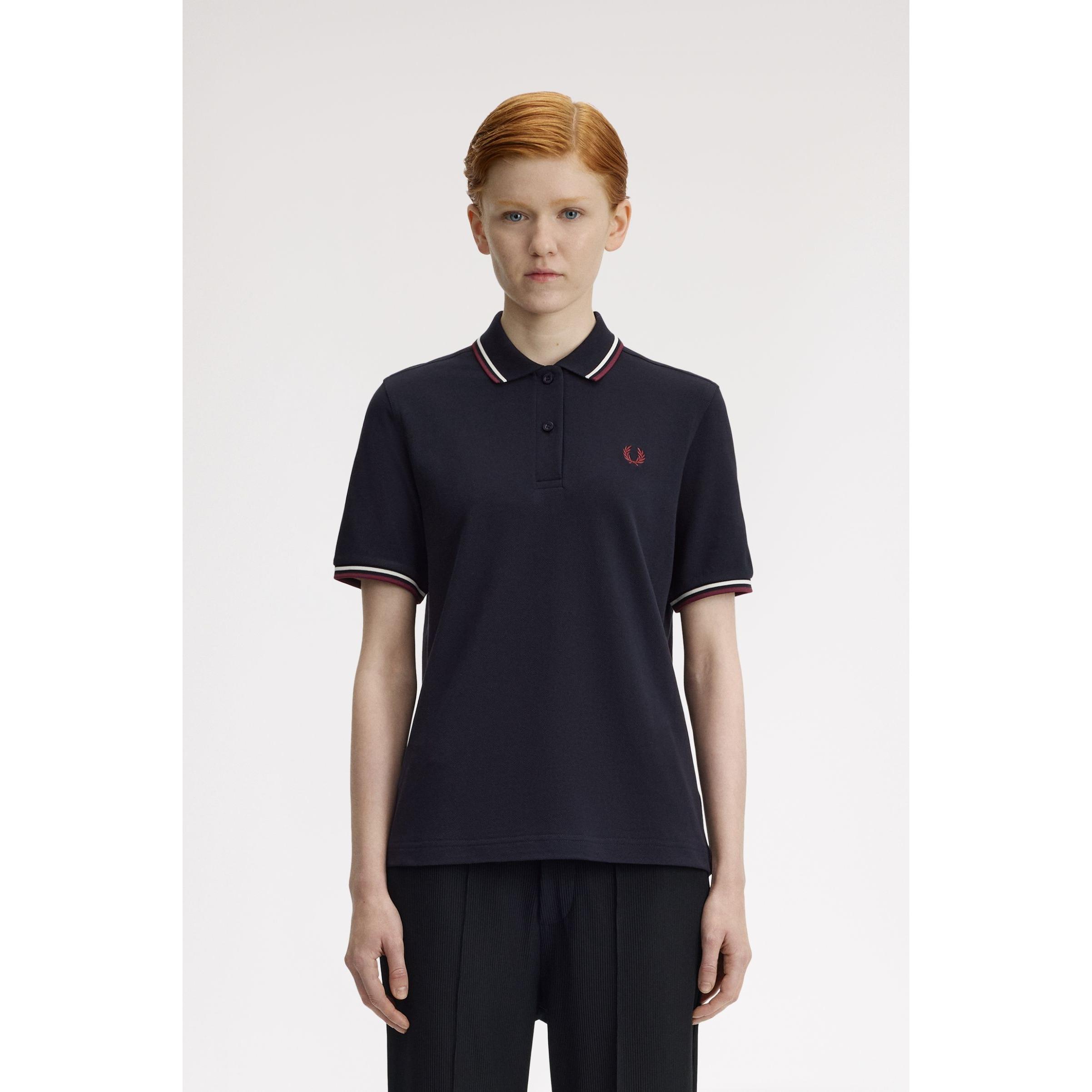 FRED PERRY - Polo con ribetes de mujer de Fred Perry