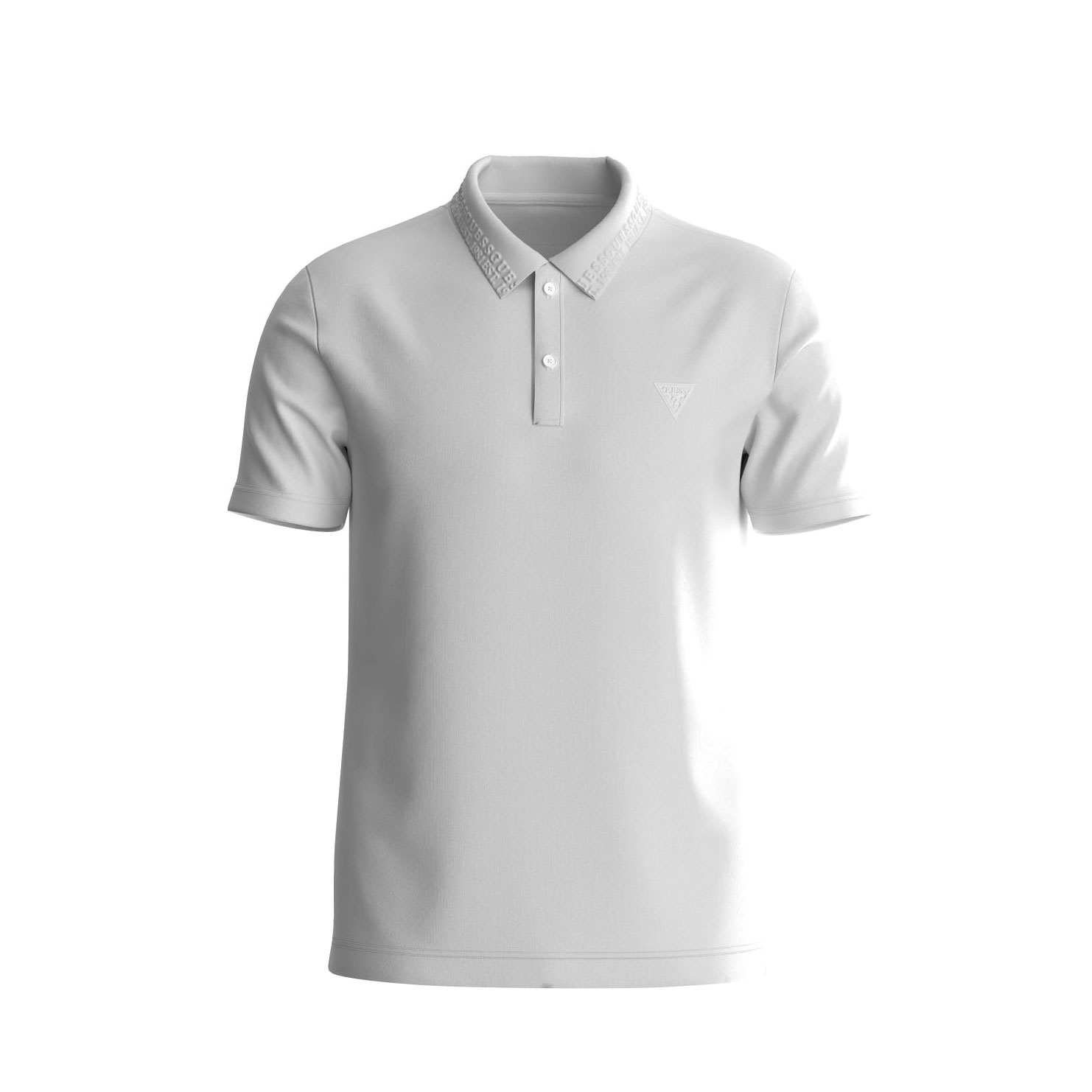 Guess Polo Blanco M4GP66 KC701-G011 , para Hombre