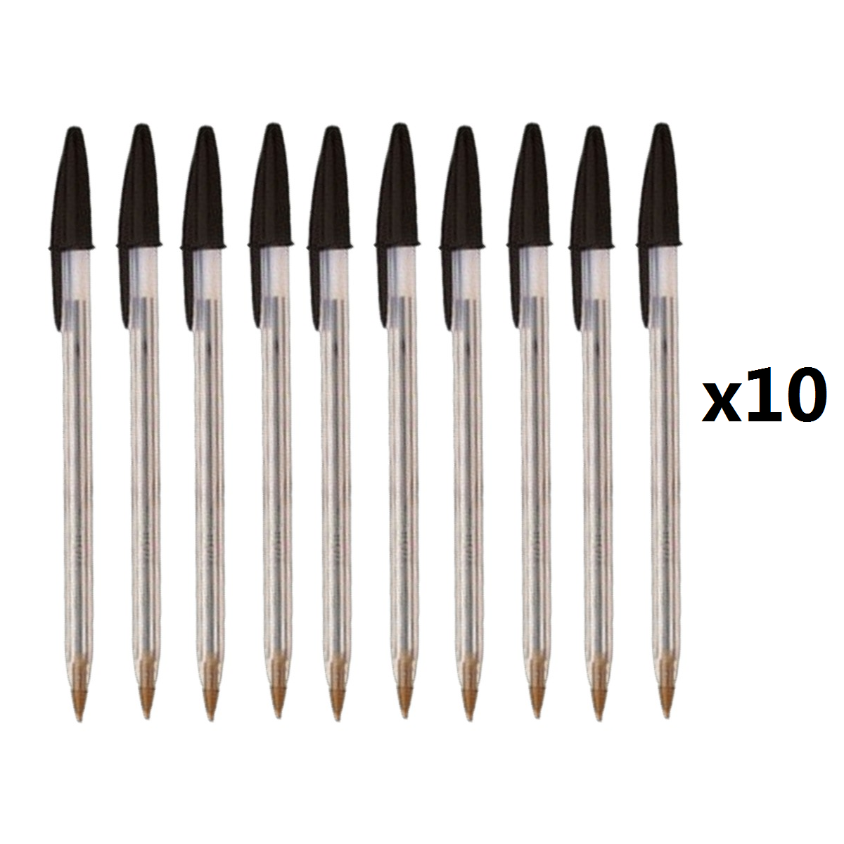 Set de Lápices Staedtler HB y Bolígrafos BIC con Tinta Azul y Negra, Escritura Fluida, Material Escolar y de Oficina, Punta 1,0 mm, Mina 2 mm, Madera Certificada PEFC