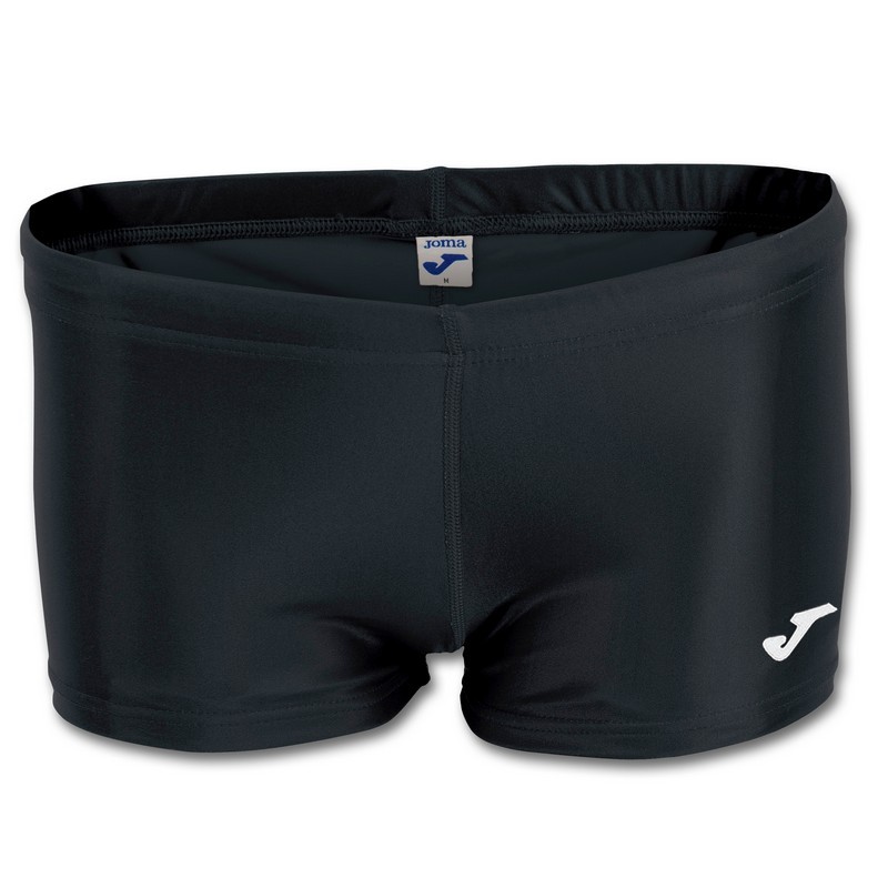 Malla Corta Negra Joma Short Olimpia Elastico Mujer Negro