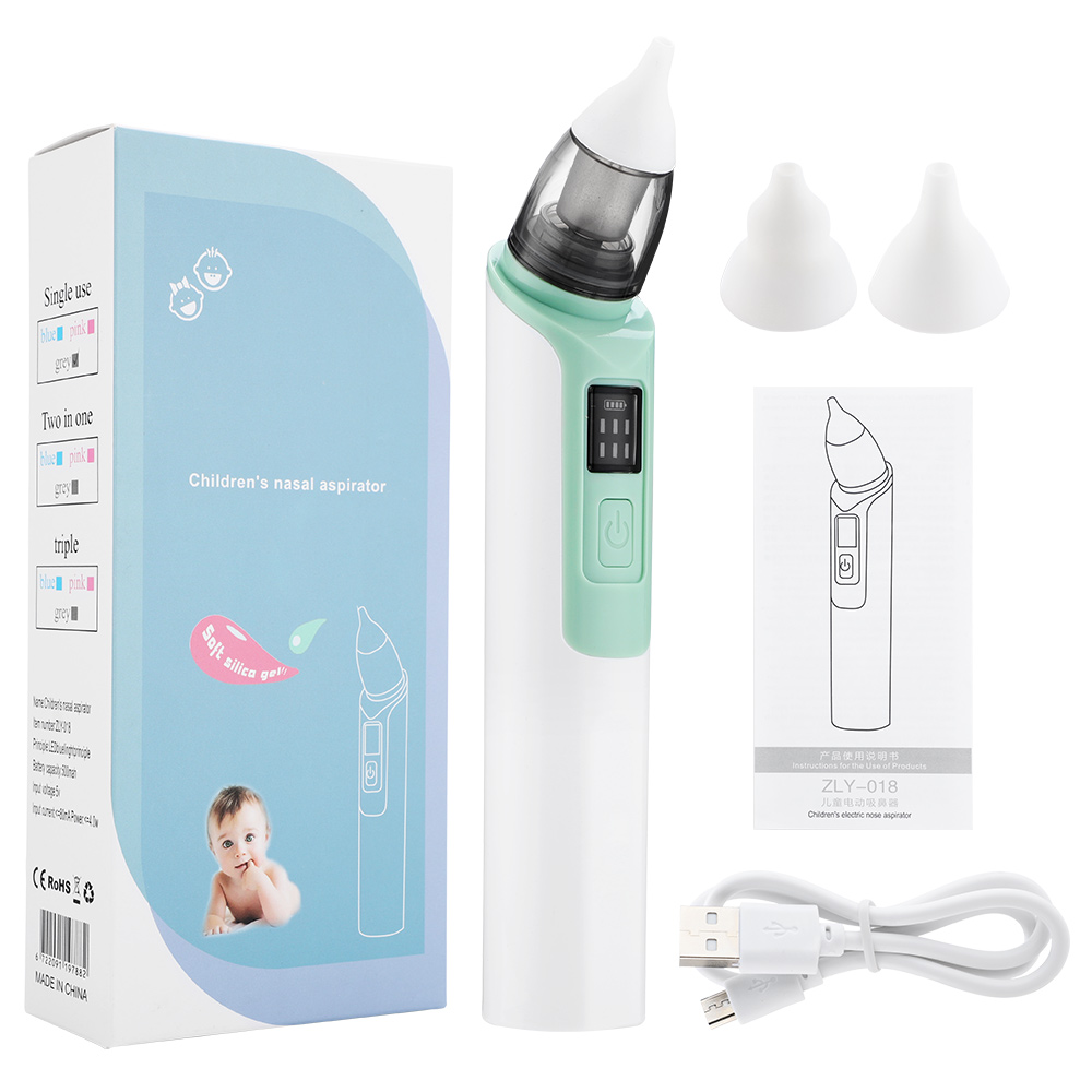 TK Absorbente Nasal Eléctrico para Bebé, Limpiador Silencioso, Rinitis de Obstrucción Niños