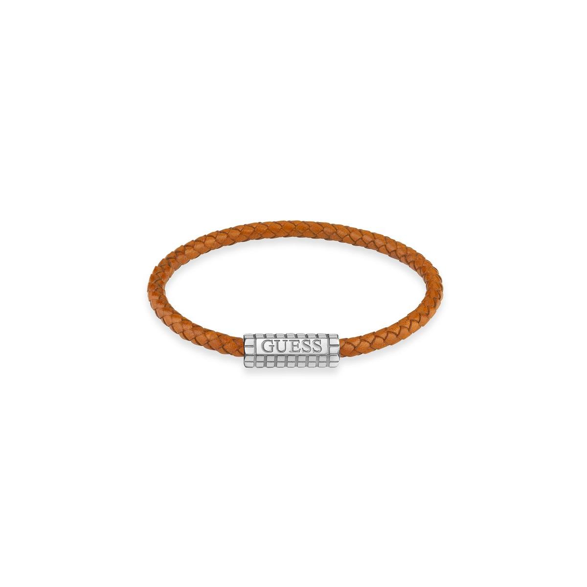 Guess Pulsera Hombre Mare Magnum De Acero Plateado Jumb05035jwstors