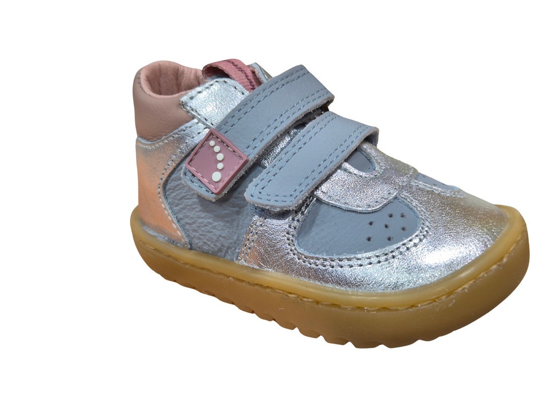 Blanditos by Crios - Botas barefoot Kyoto para niños y niñas, diseño respetuoso en colores marino o plata
