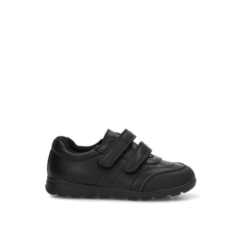 Zapatillas Colegial Bubble Bobble - Niño - Suela Plana - Modelo C1884 - Color Negro