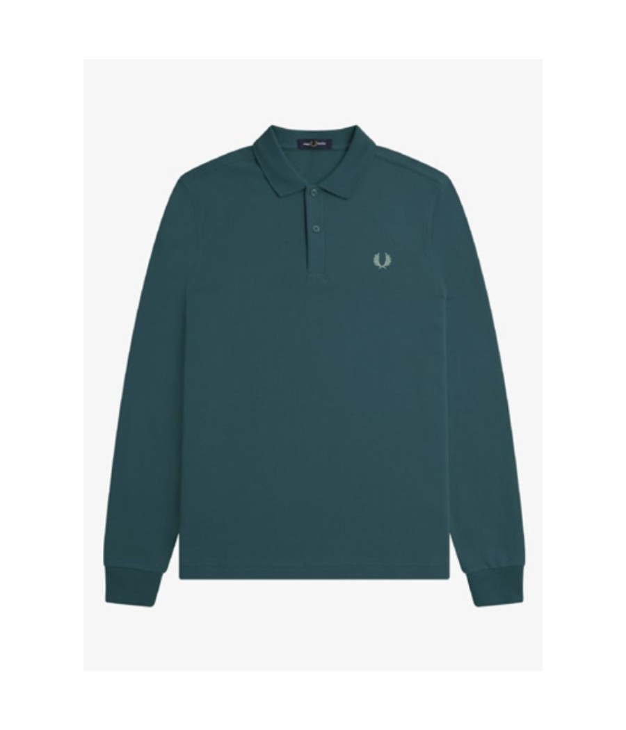 FRED PERRY-POLO PIQUET MANGA LARGA HOMBRE POLO & T-SHIRT Home AI2023 Polo/CAMISETA HOMBRE