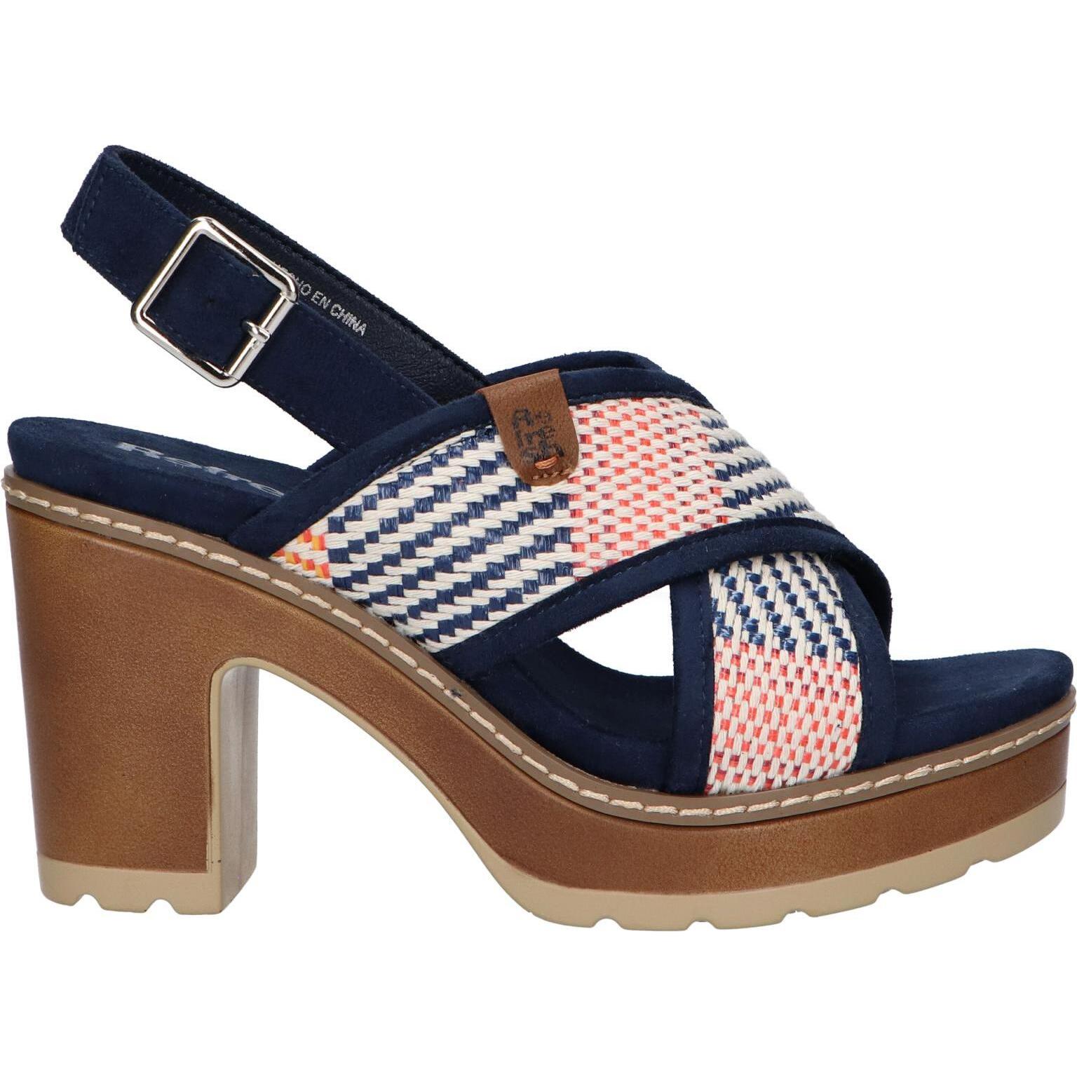 Women's sandals xti 171810   Navy textile