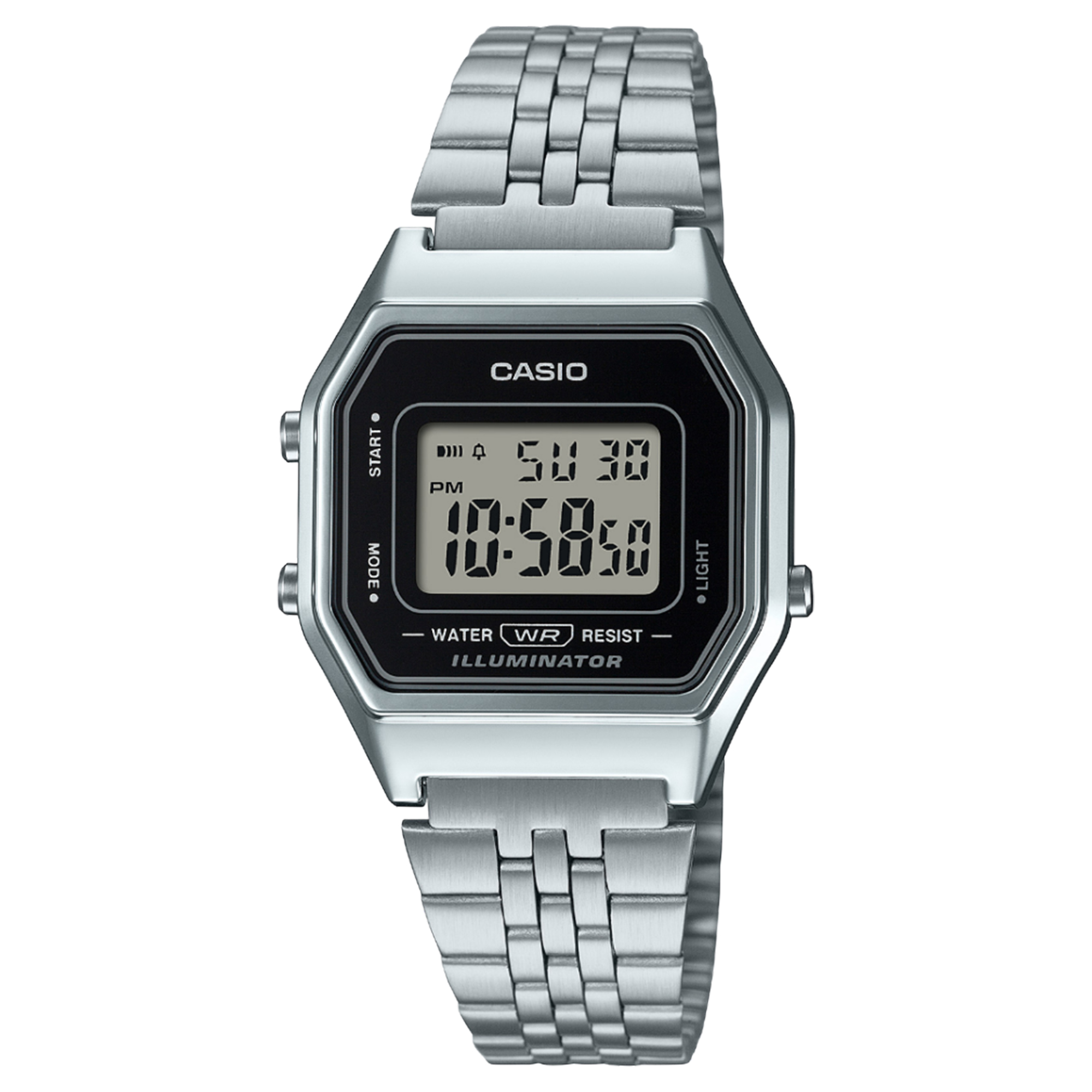 Reloj CASIO Mujer Vintage LA680WEA-1EF - Digital plateado - Resistente al agua