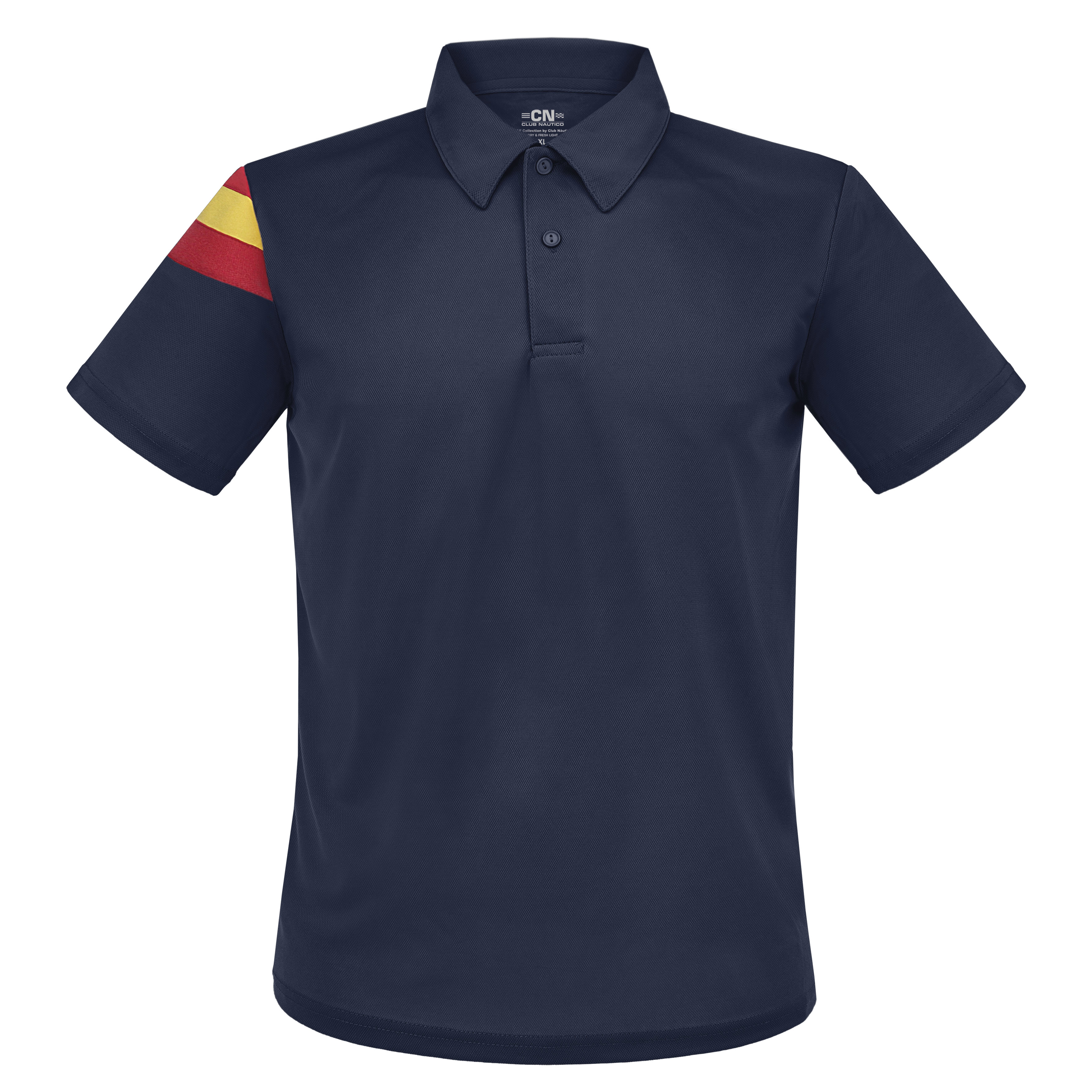 Polo Deportivo Falcon - 145g de Poliester técnico - 100% transpirable - Versátil, cómodo y ligero - Fácil planchado y mayor durabilidad - Color Azul Marino - Talla S