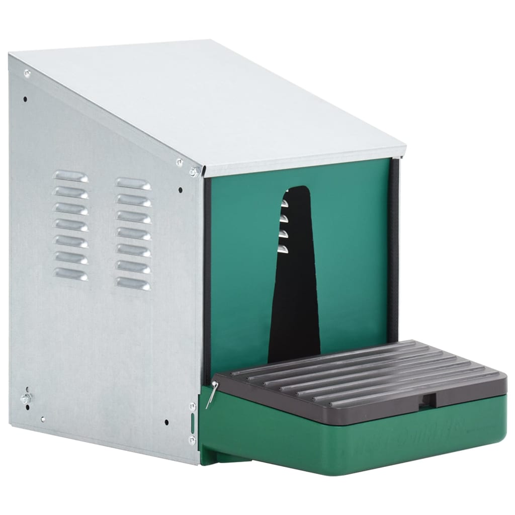 vidaXL Caja nido enrollable Nestomatic para aves de corral
