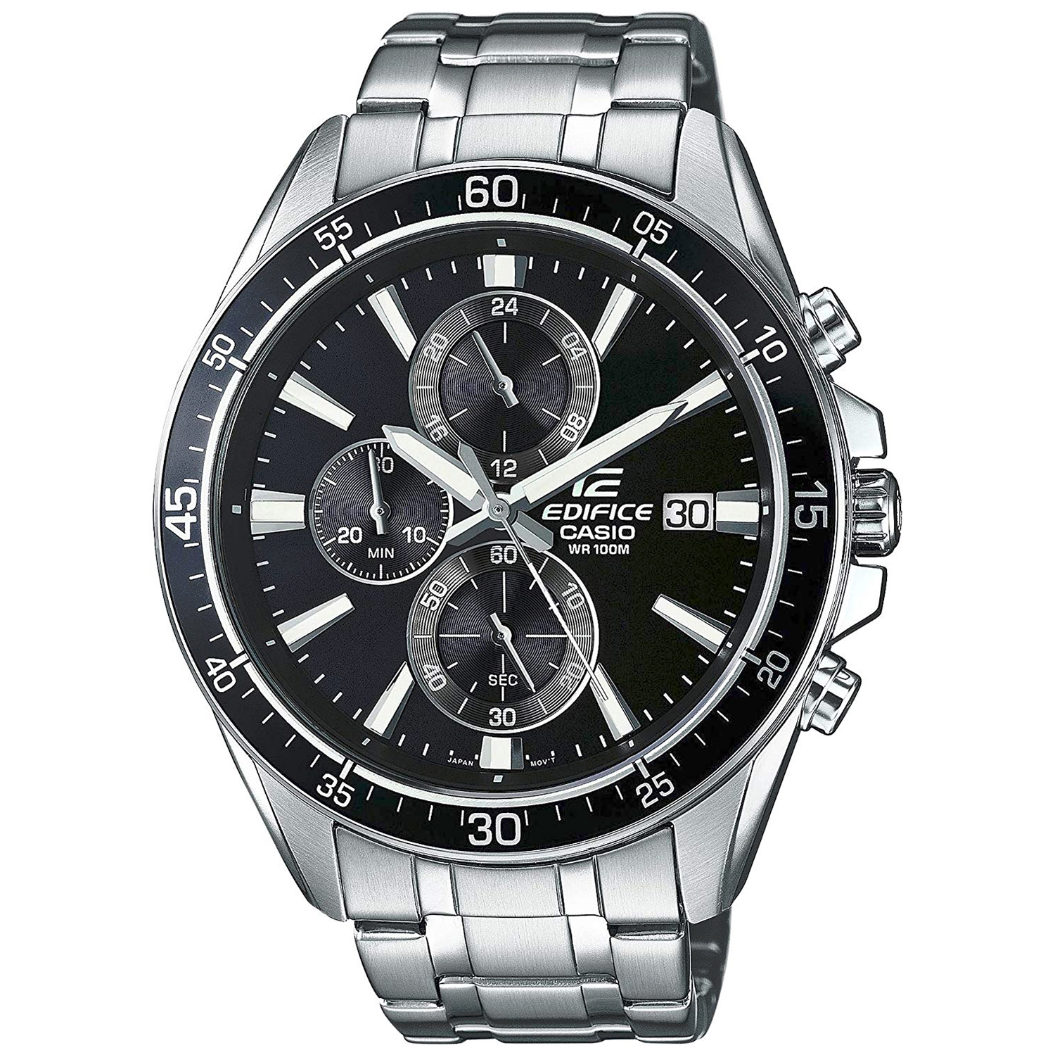 Casio Efr-546d-1avudf Edifice Reloj Para Para Hombre Color Negro